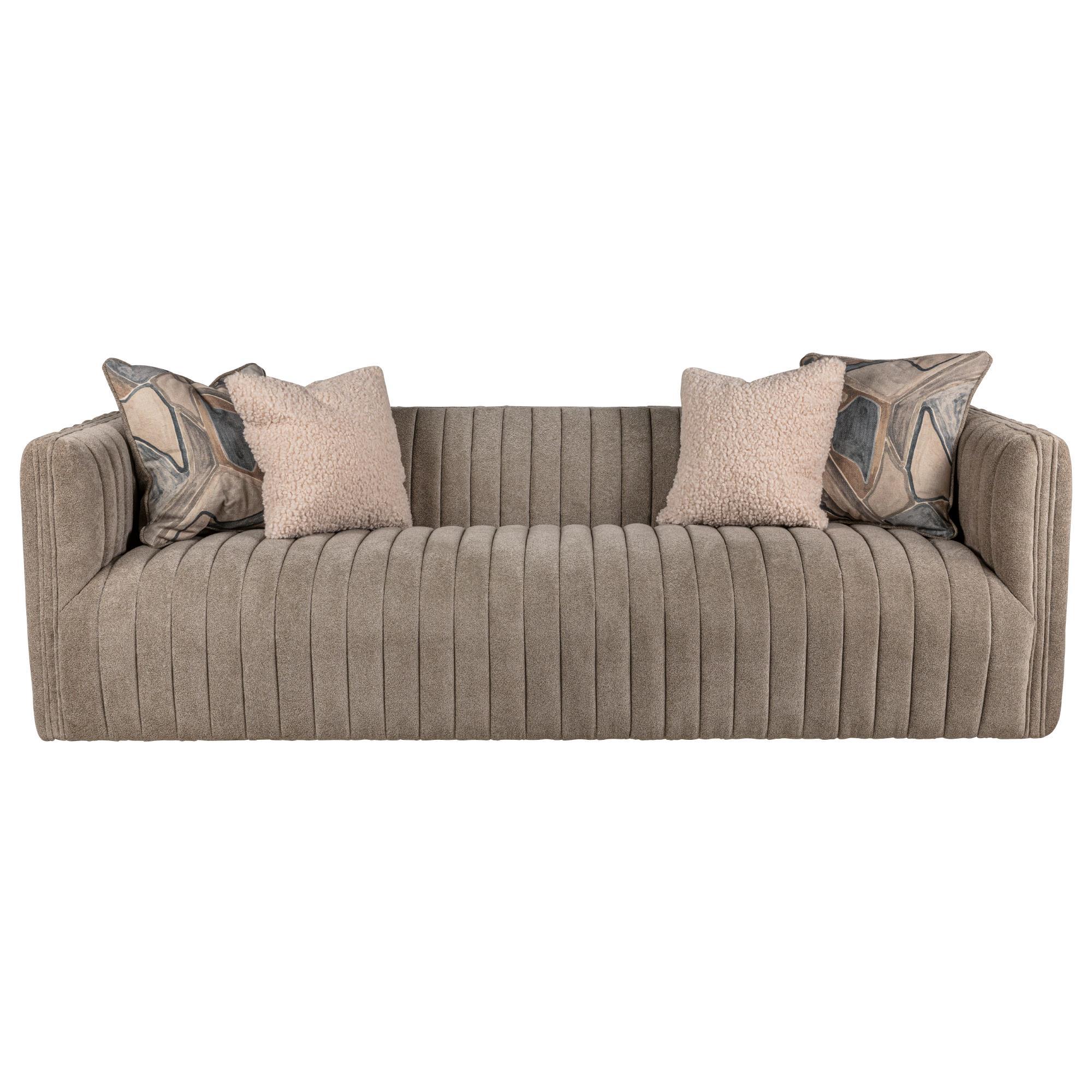 Aria Designs Burton Stationary Sofa in Sky