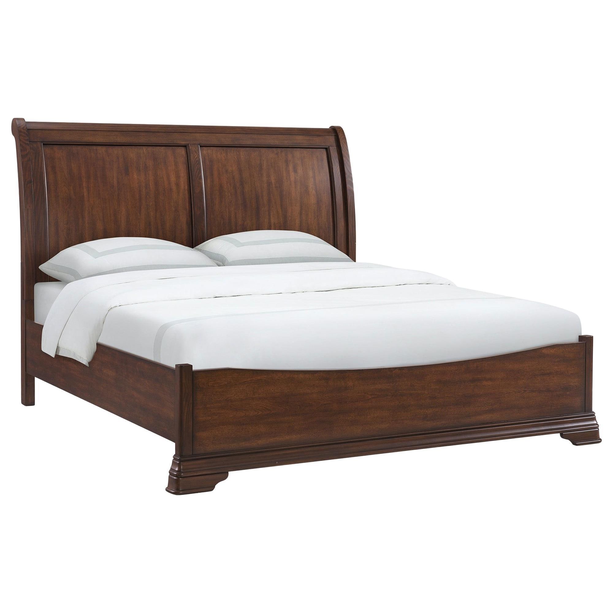 Mayberry Hill Phillipe Queen Sleigh Bed in Cherry