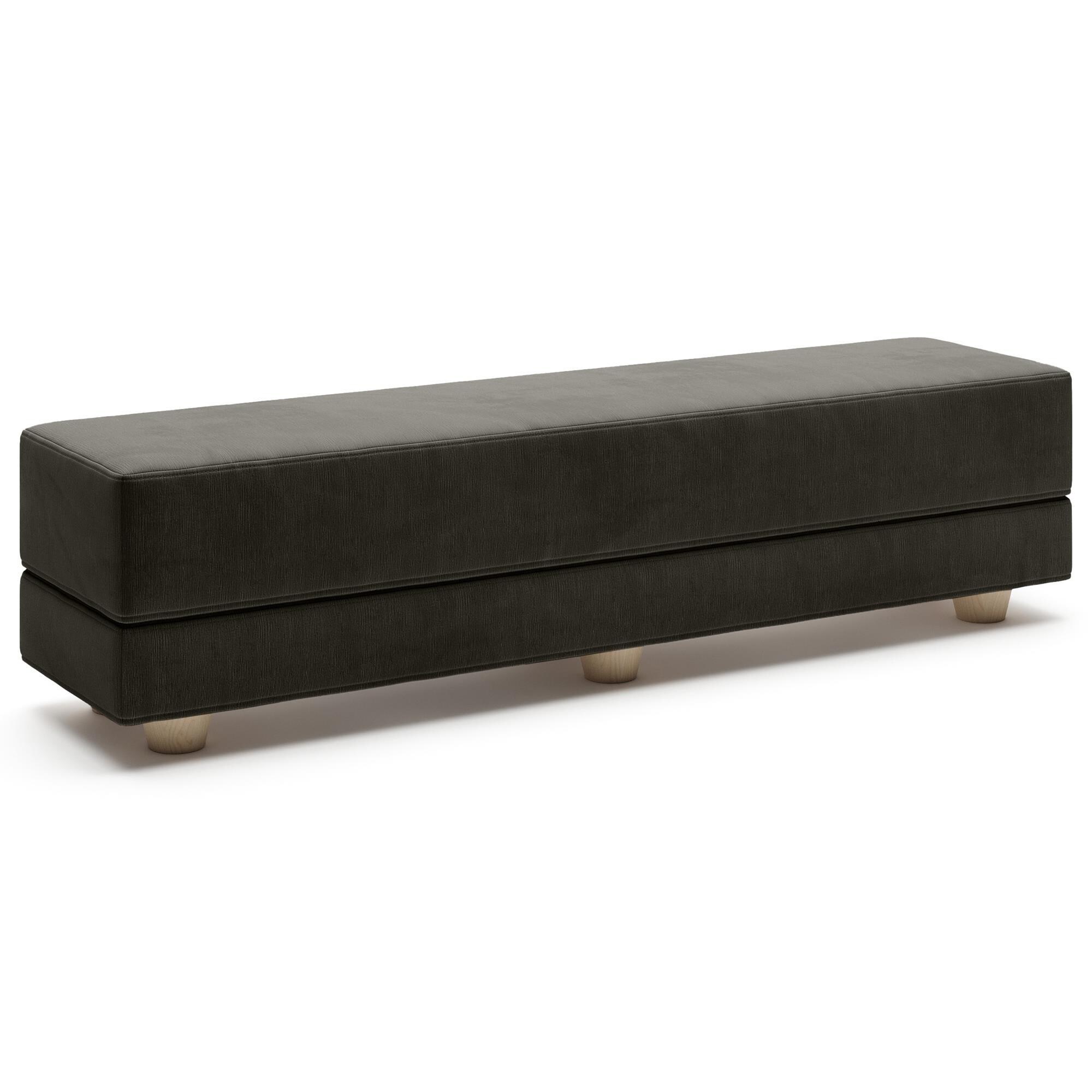 Jaxx Camden Twin Fold-Out Bench in Pinot
