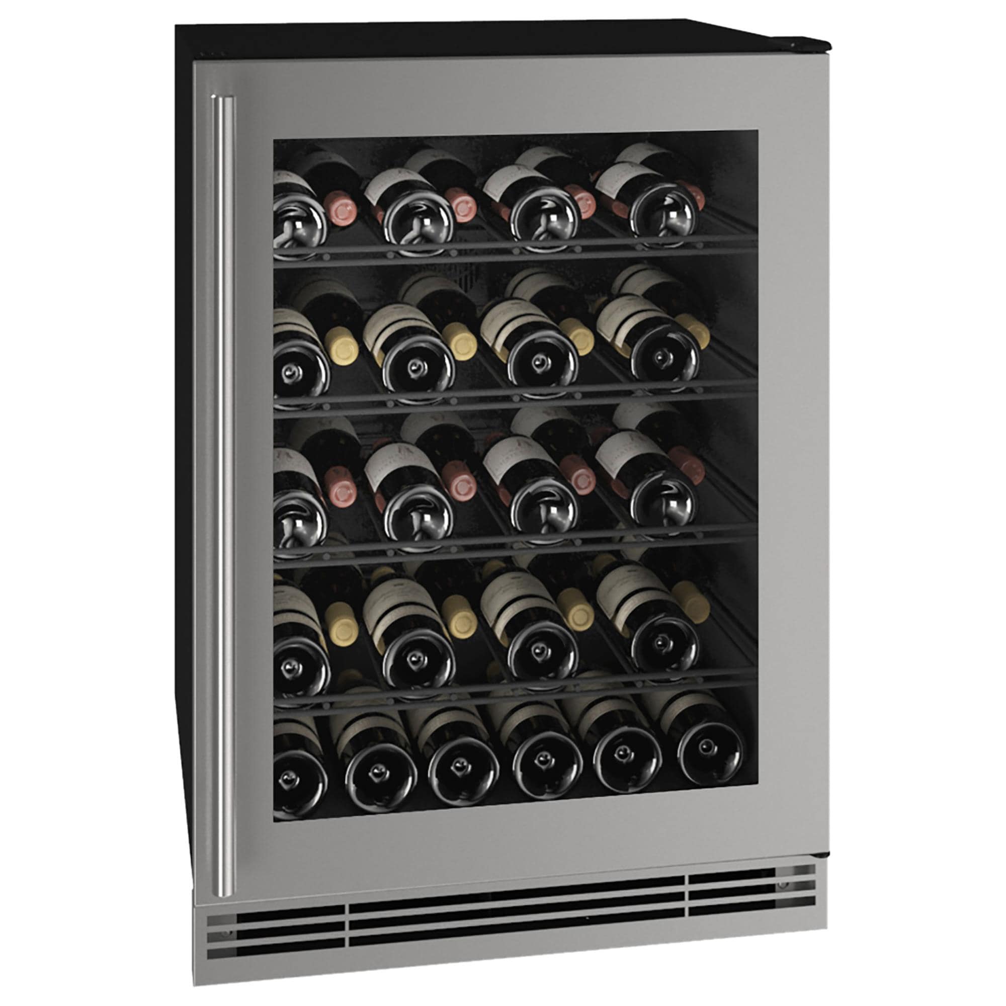 U-Line 5.7 Cu. Ft. Built-in Wine Refrigerator in Stainless Steel | NFM