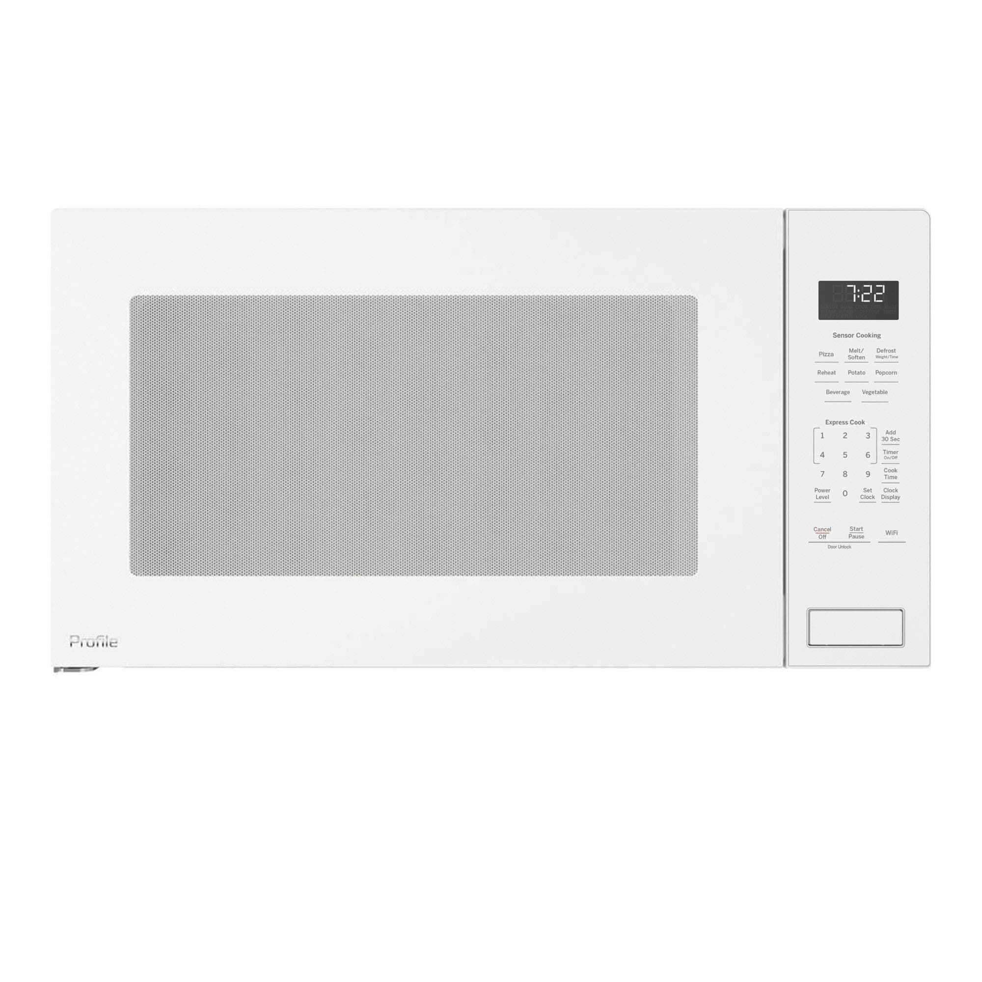 GE Profile 2.2 Cu. Ft. Built-In Sensor Microwave Oven in Dark Dorian