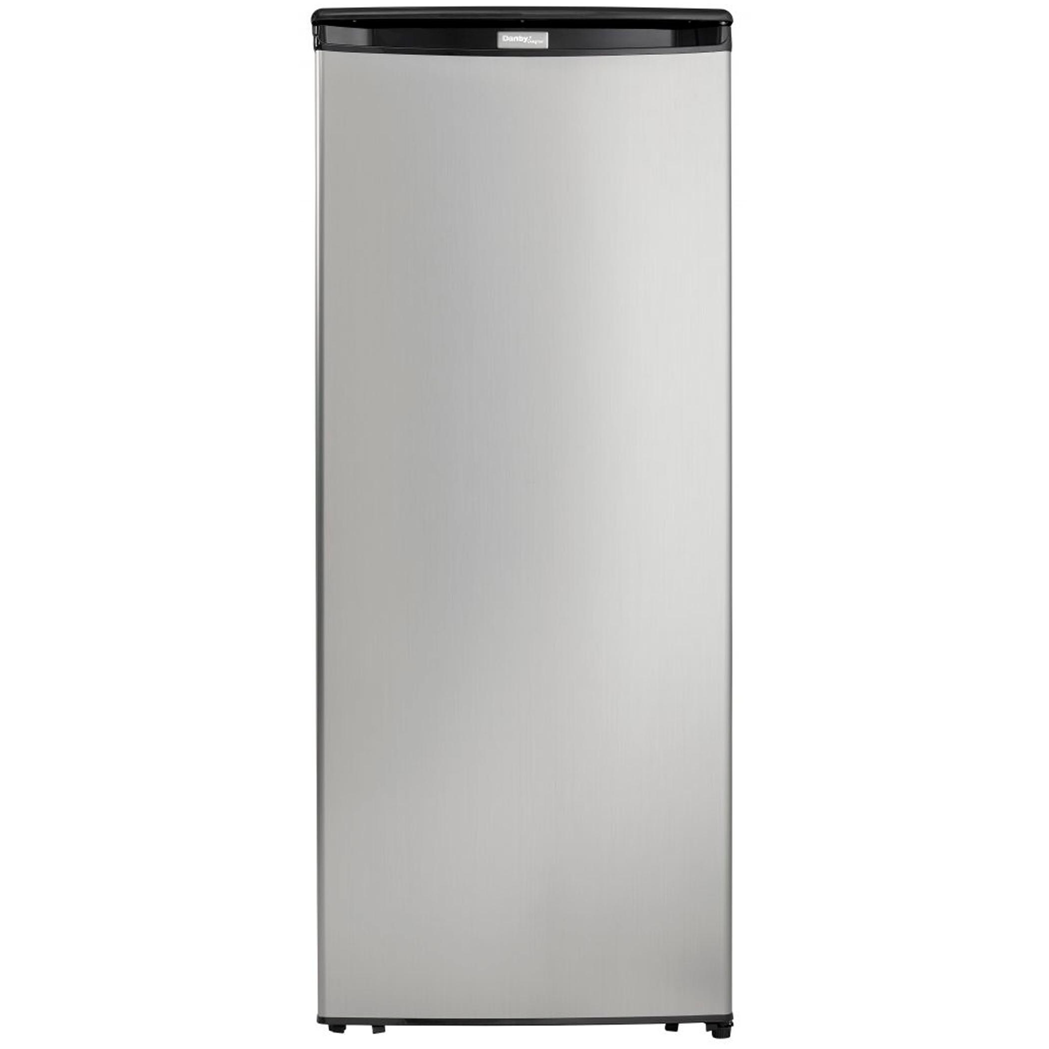 Danby Designer 8.5 Cu. Ft. Upright Freezer in Stainless Steel