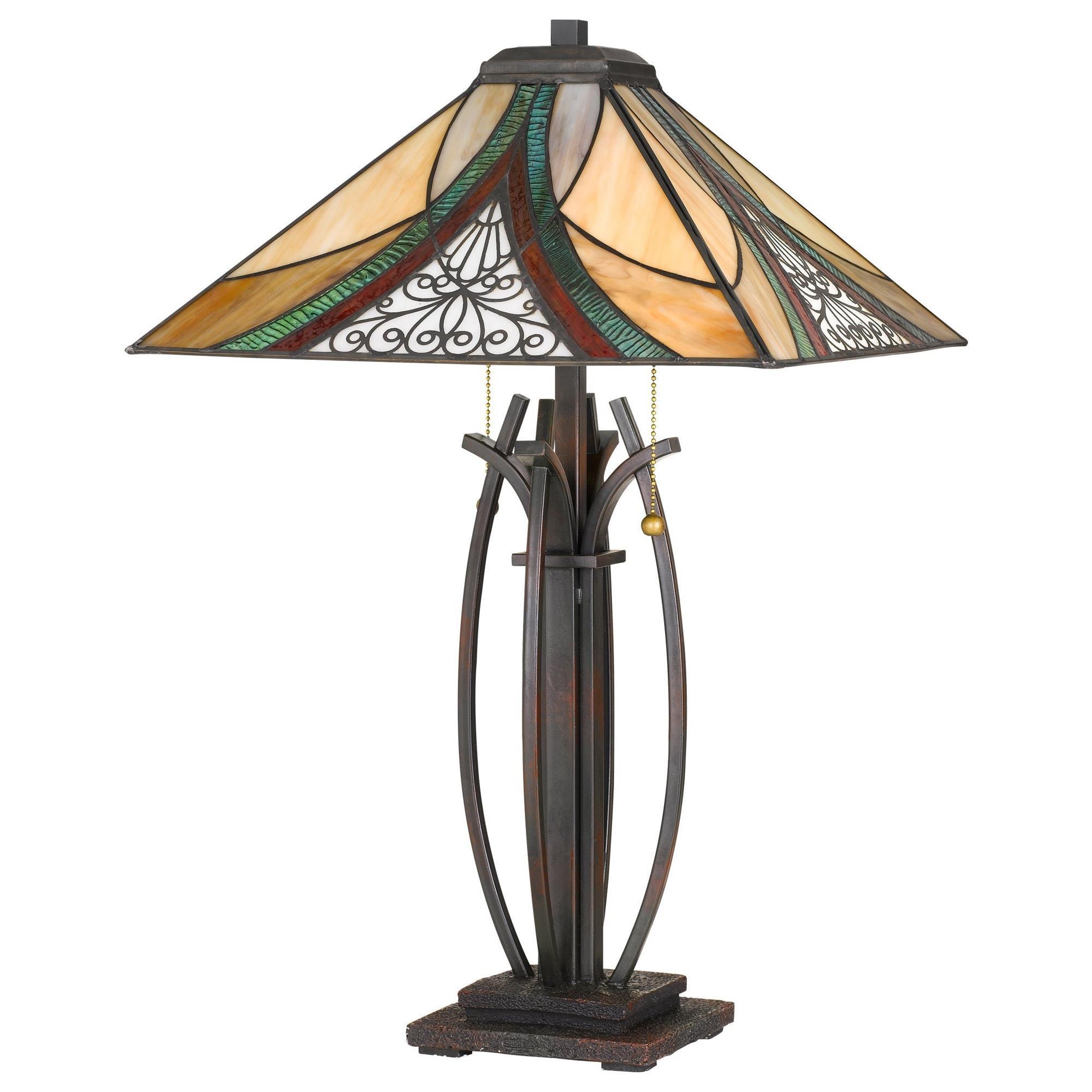 Quoizel Orleans Table Lamp in Valiant Bronze