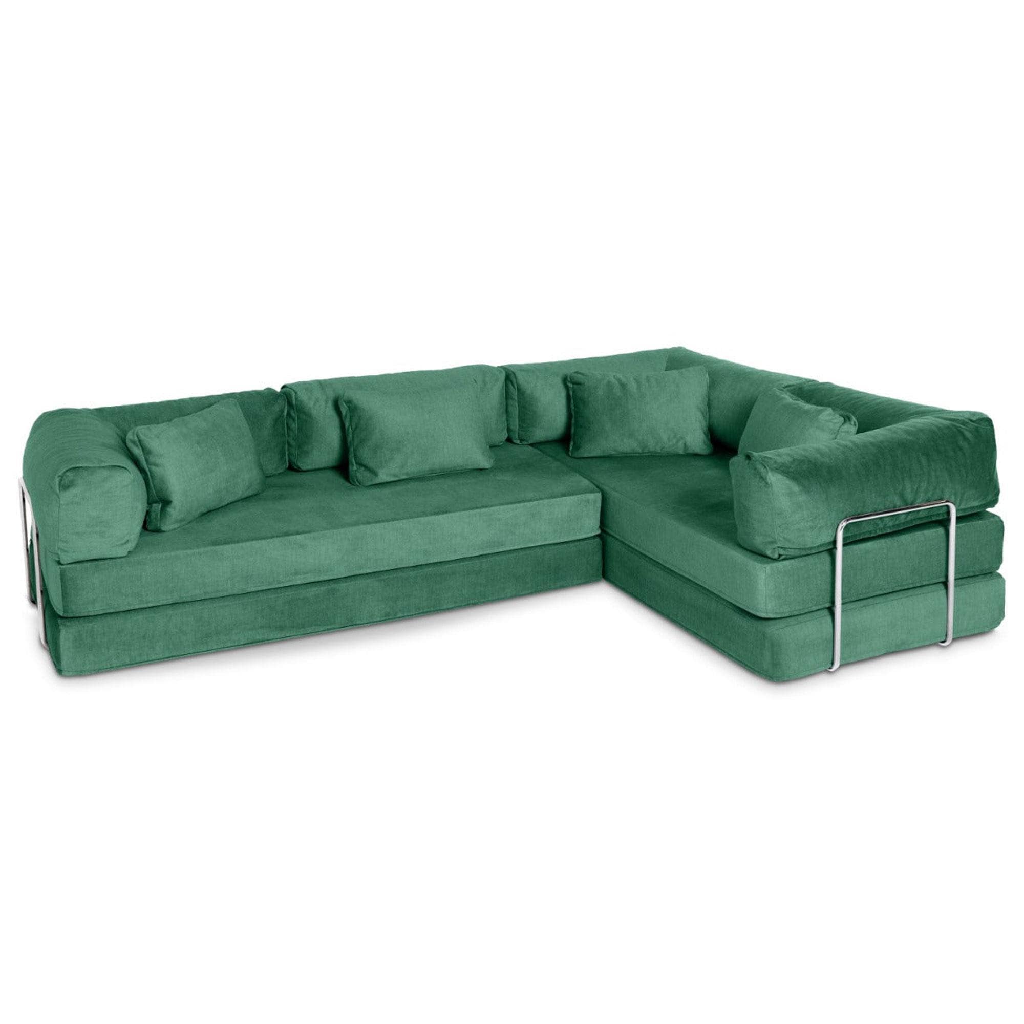 Jaxx Unsofa 2-Piece Modular Right Facing L-Shaped Sectional in