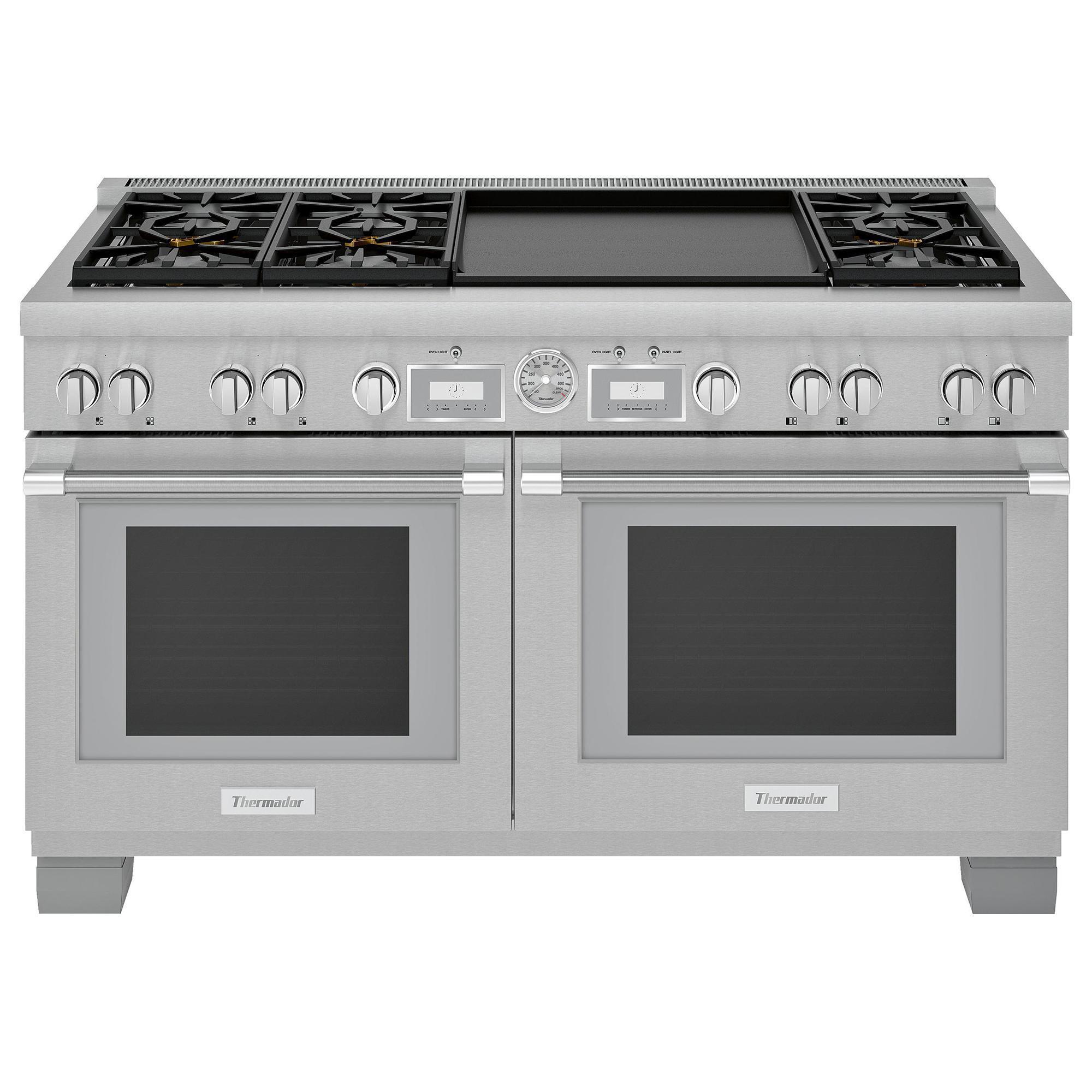 Thermador 60" Pro Grand Dual Fuel Range with 6 Burners and Griddle in Stainless Steel Nebraska
