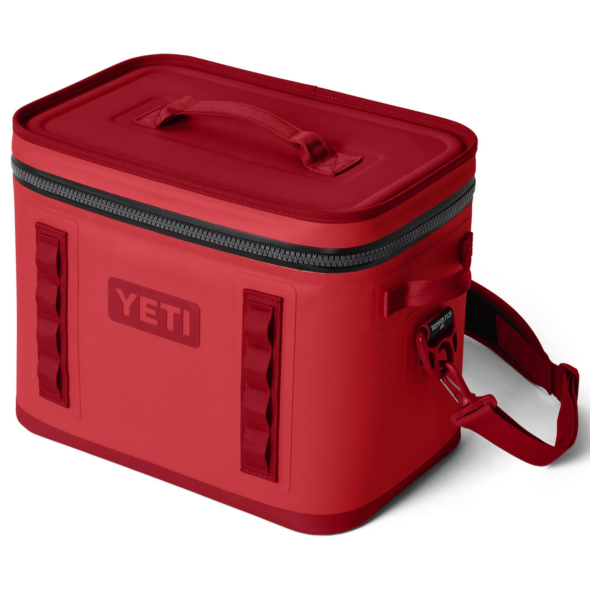 YETI Hopper Flip 18 Soft Cooler in Rescue Red