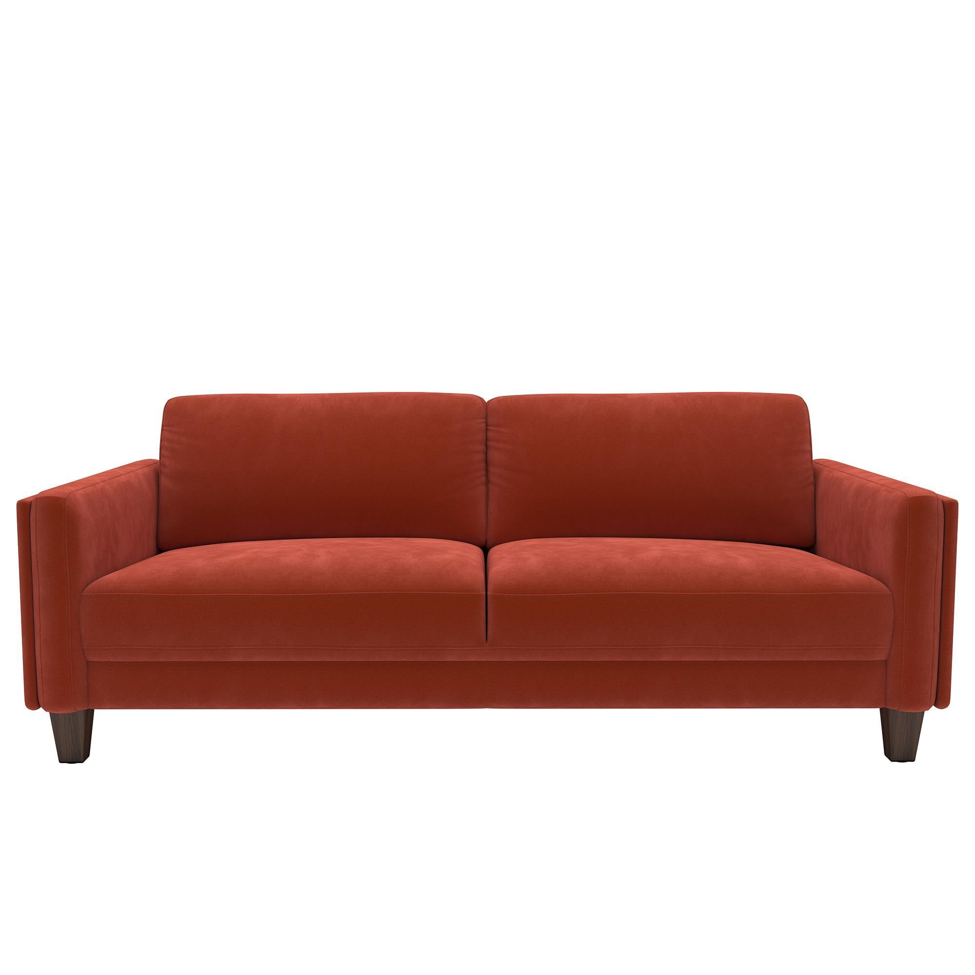37B Sofa in Burnt Orange Velvet Shop NFM