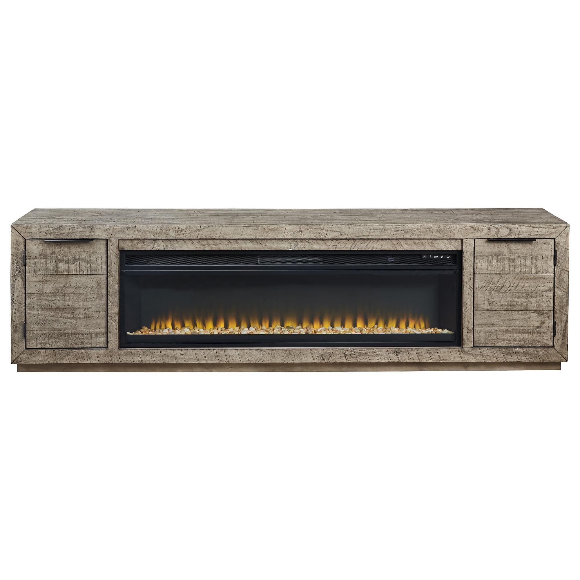 Signature Design by Ashley Krystanza 92" TV Stand with Electric