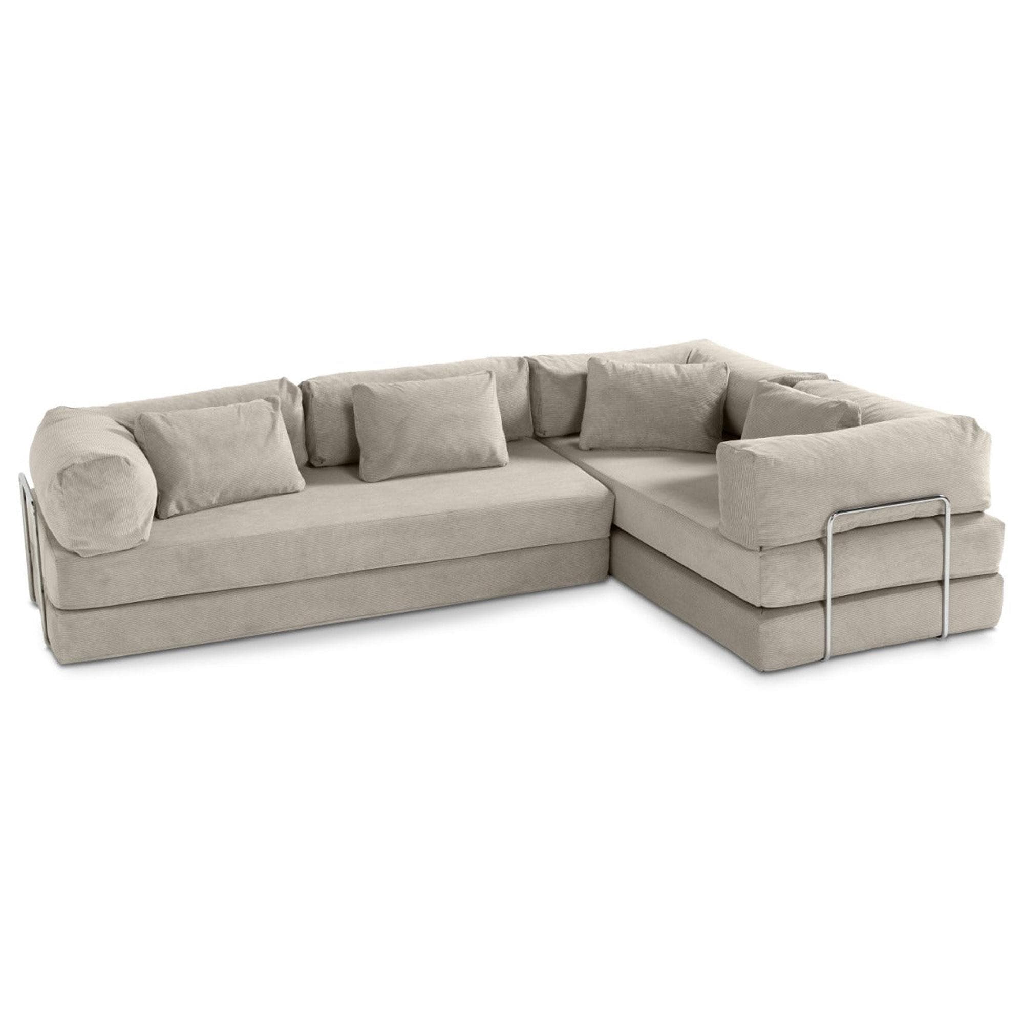 Jaxx Unsofa 2-Piece Modular Right Facing L-Shaped Sectional in