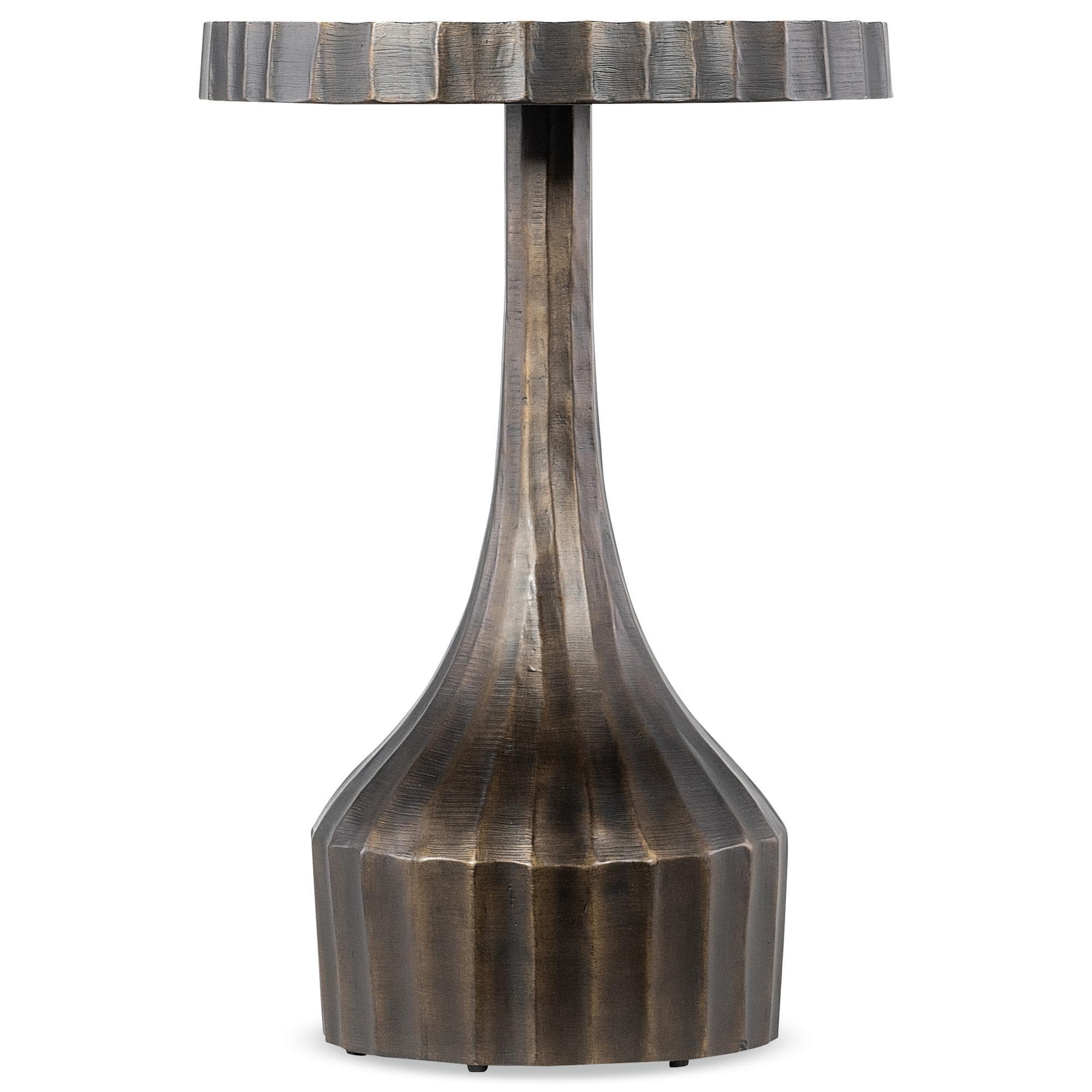 Hooker Furniture Commerce and Market Ferrous End Table in Bronze