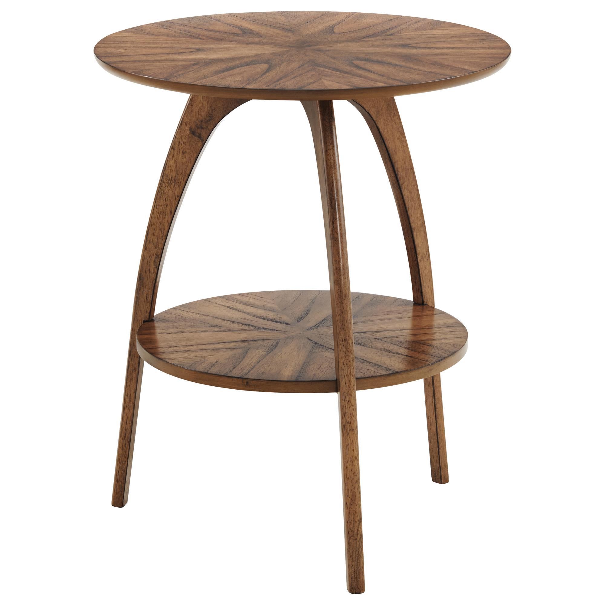 Forma & Co Lax End Table in Warm Nutmeg