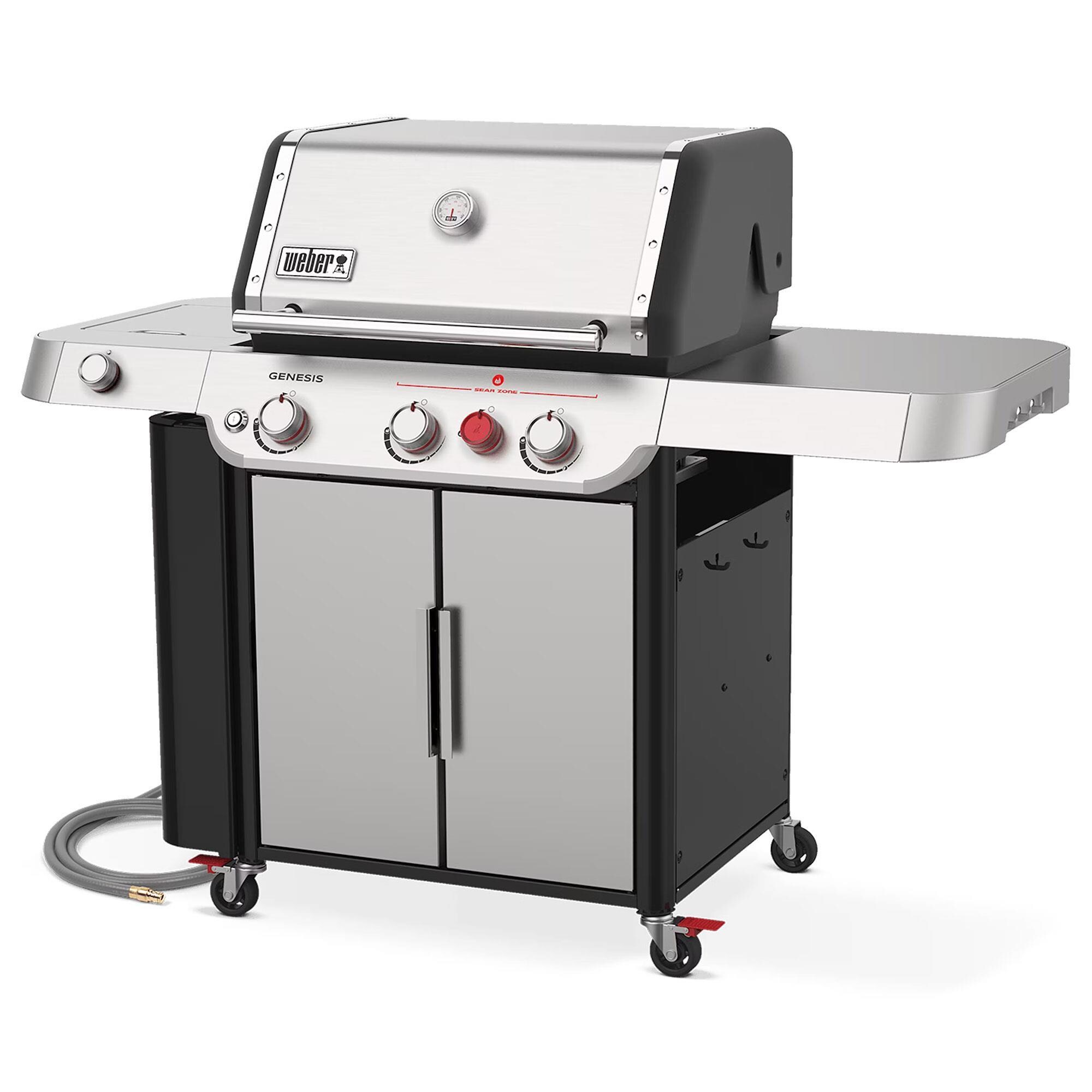 Weber Genesis Natural Gas Grill in Stainless Steel | NFM