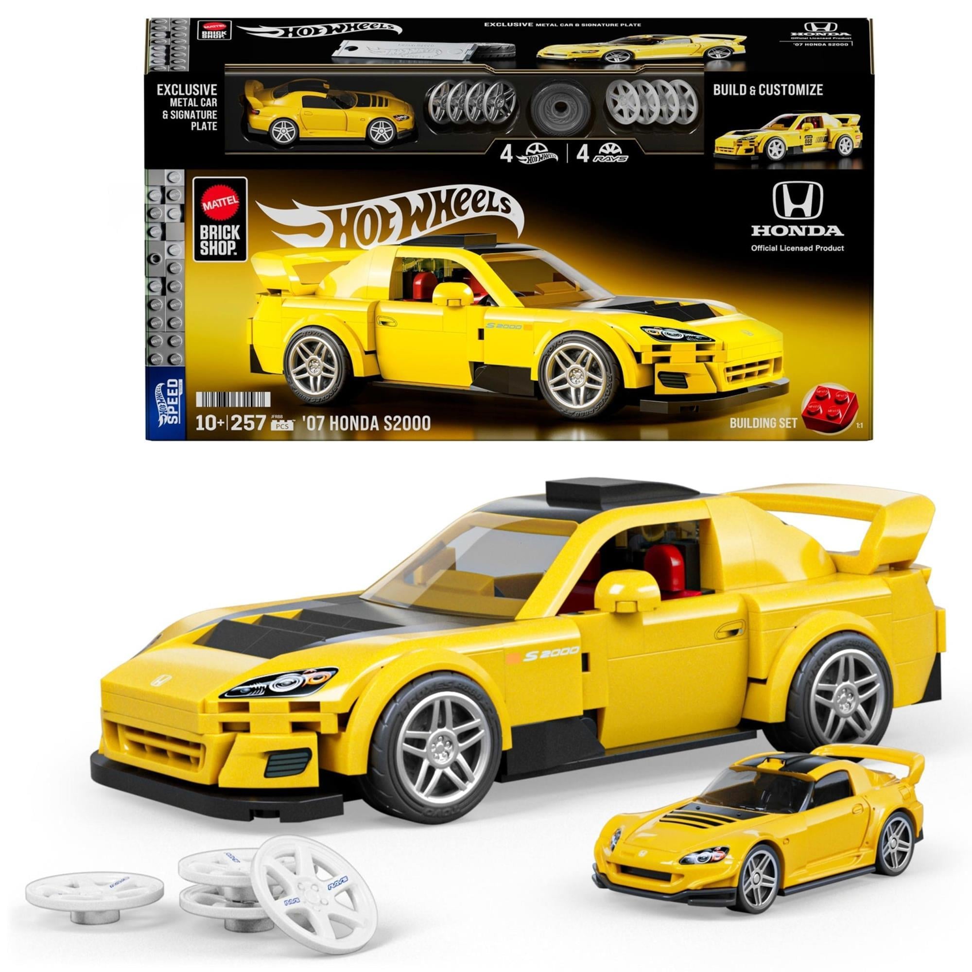Mattel 07 Honda S2000 Building Set