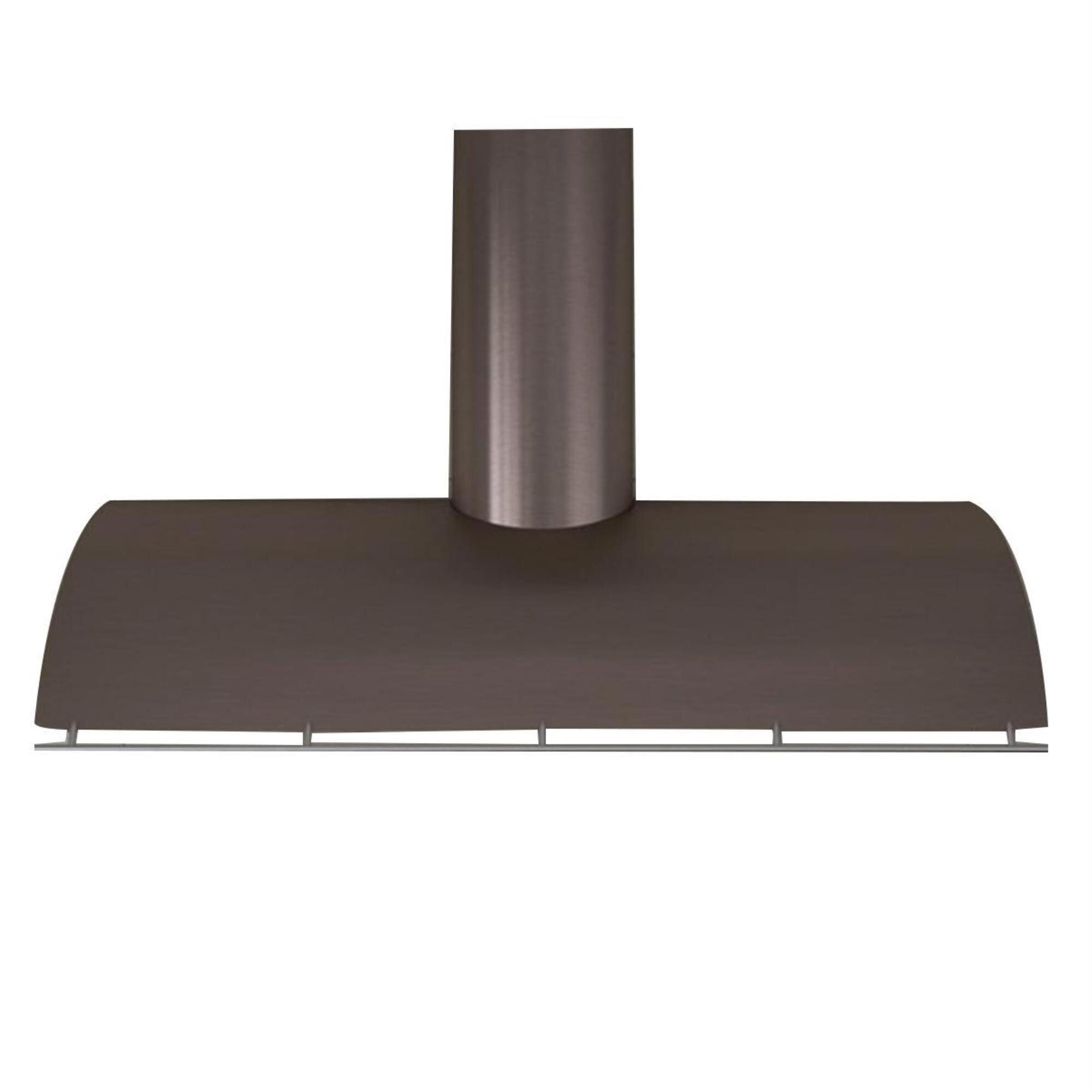 rose gold range hood