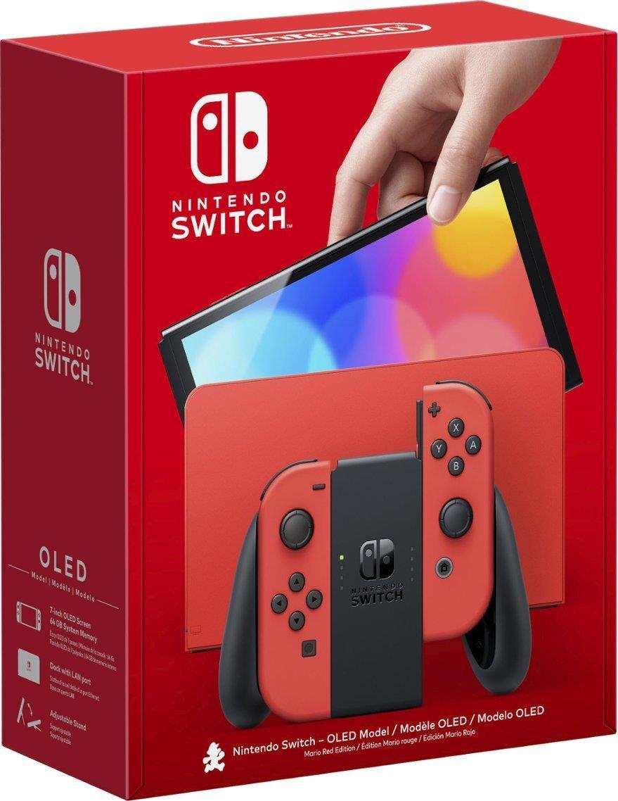 Nintendo Switch OLED - Mario Red Edition