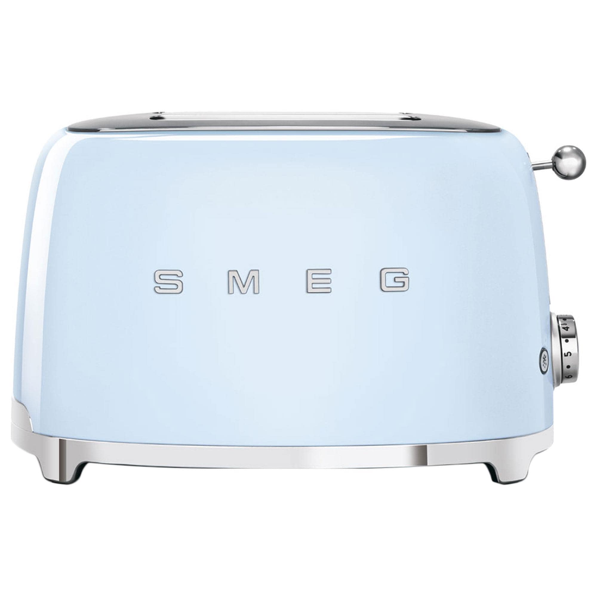 【新品未使用】SMEGトースター（2枚焼き）小型レトロステンレス/chrome 新品未使用】SMEGトースター（2枚焼き）小型レトロステンレス/chrome
