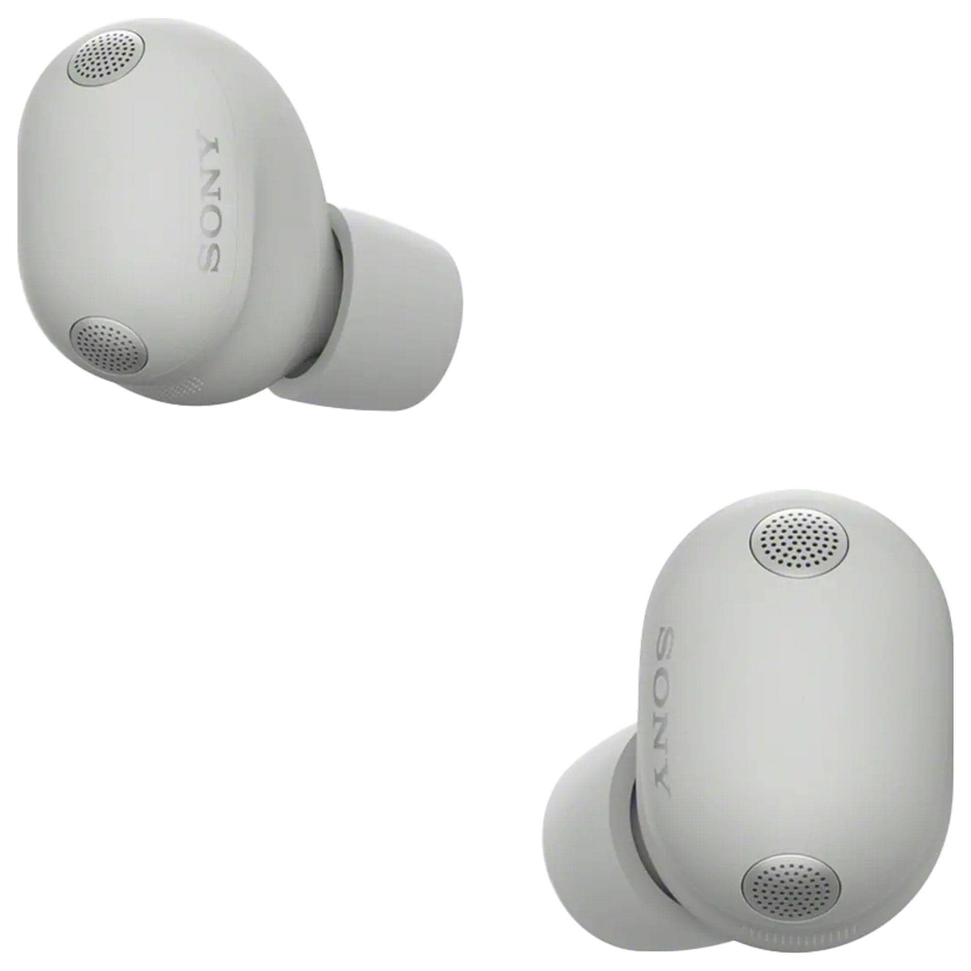 Sony True Wireless Noise Canceling Earbuds in Silver