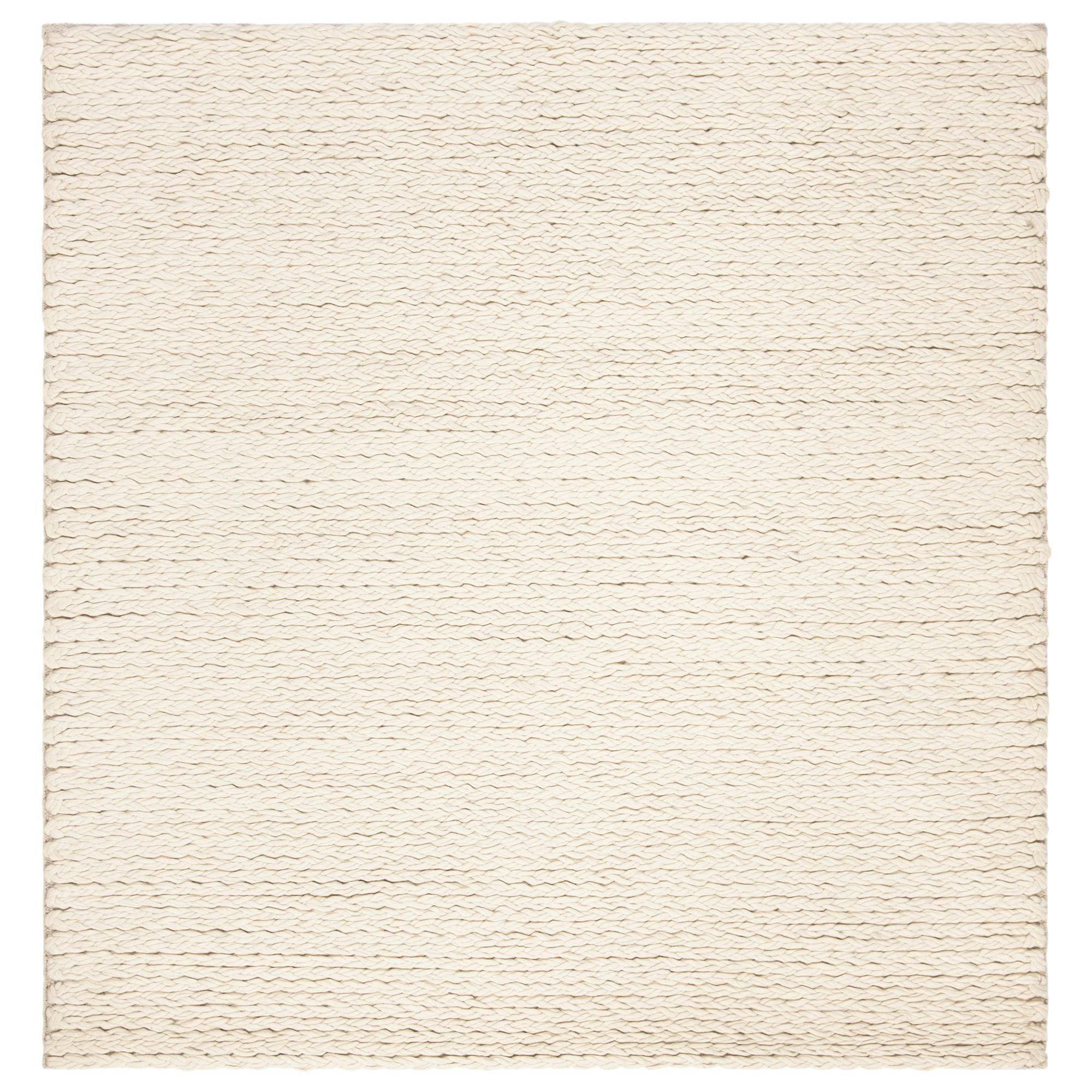 Safavieh Natura NAT802A 6' Square Ivory Area Rug