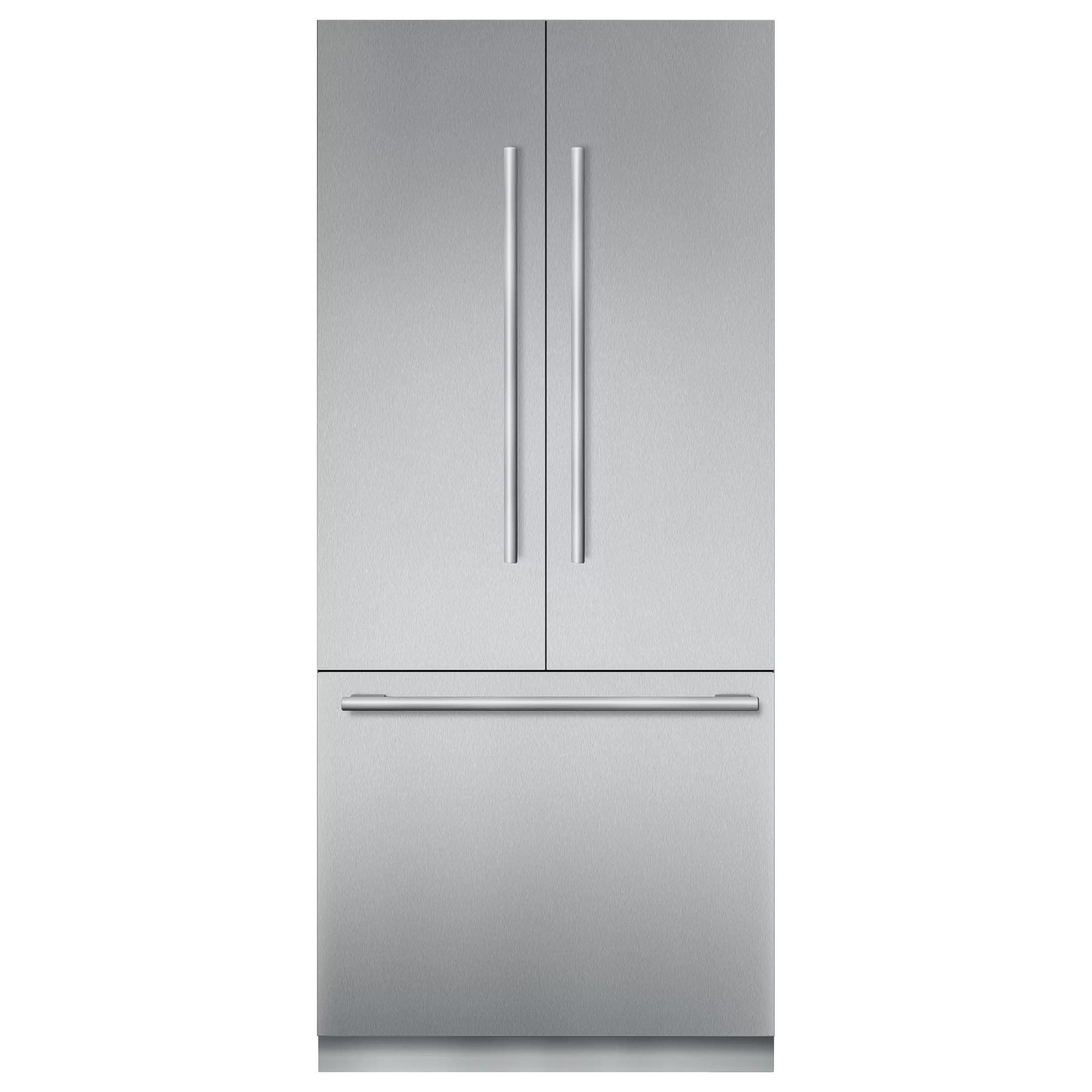thermador 36 in 20.8 cu ft french door refrigerator t36ft