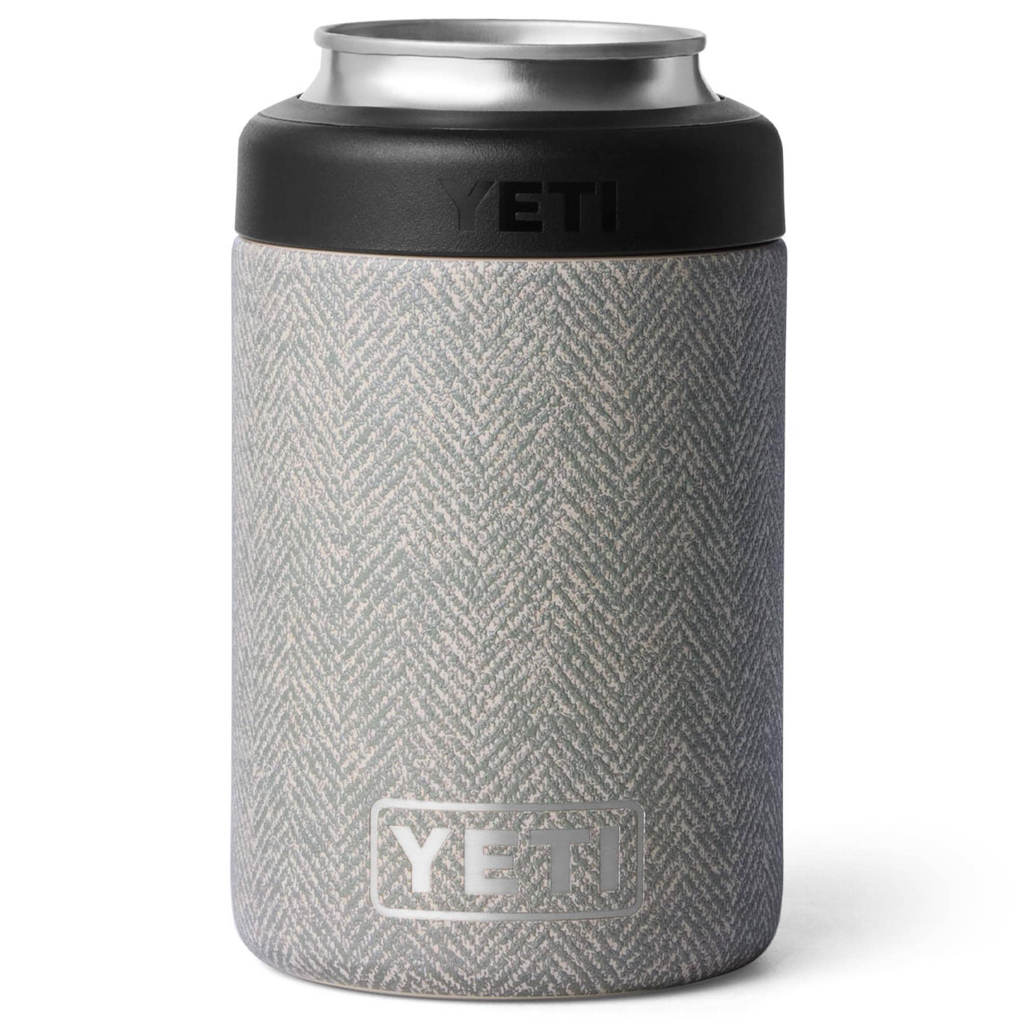 YETI Rambler 12 Oz Colster 2.0 Can Cooler in Olive and King Crab