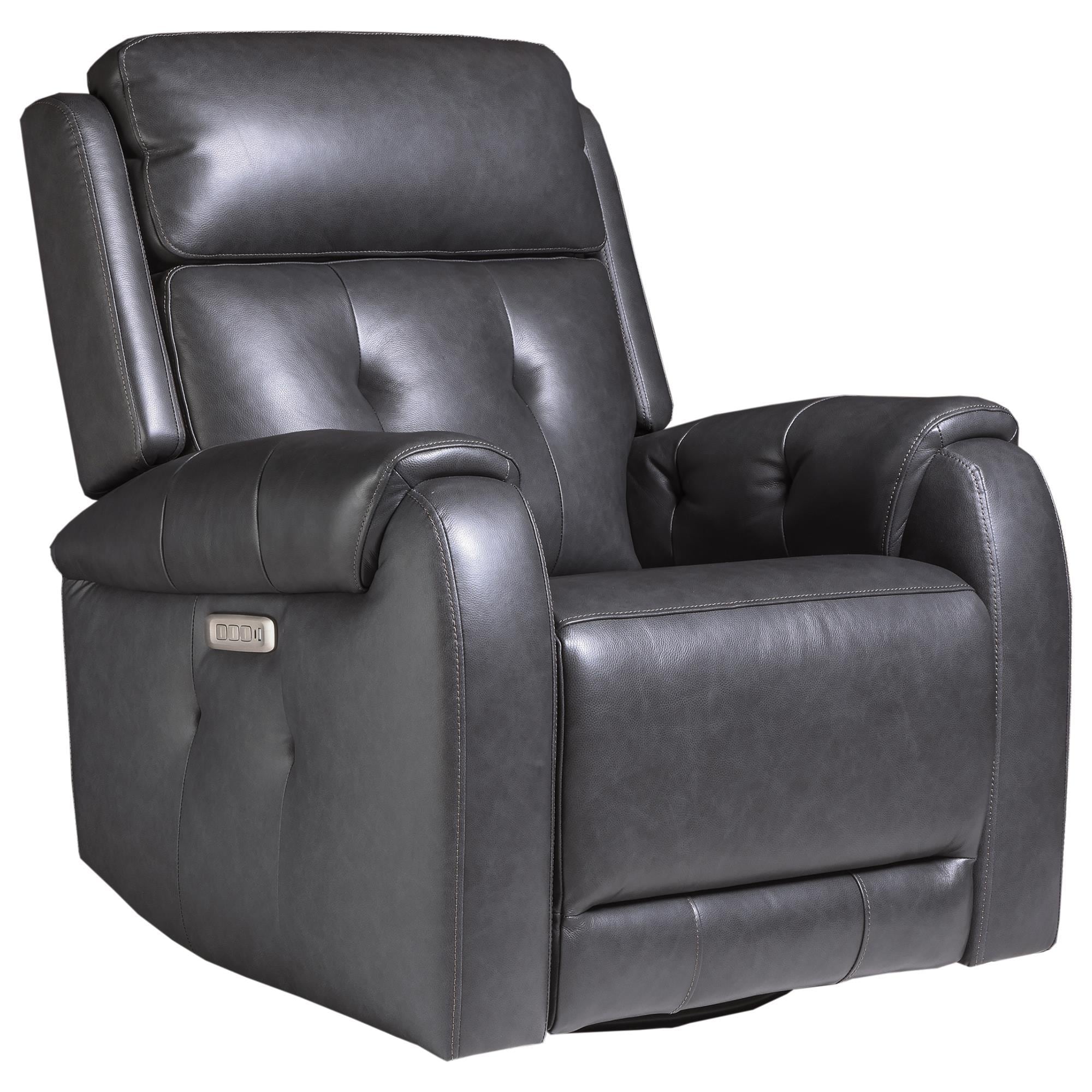 Southern Motion Annapolis Triple Power Swivel Glider Recliner in