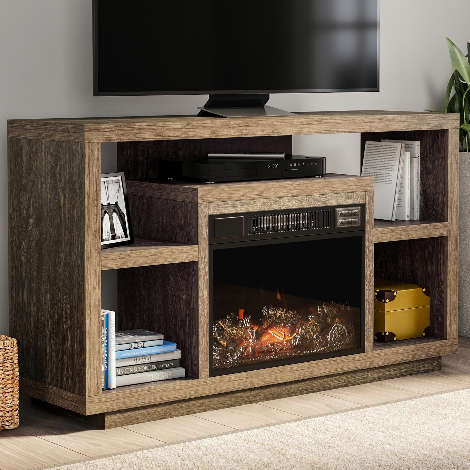 Nfm fireplace on sale tv stand