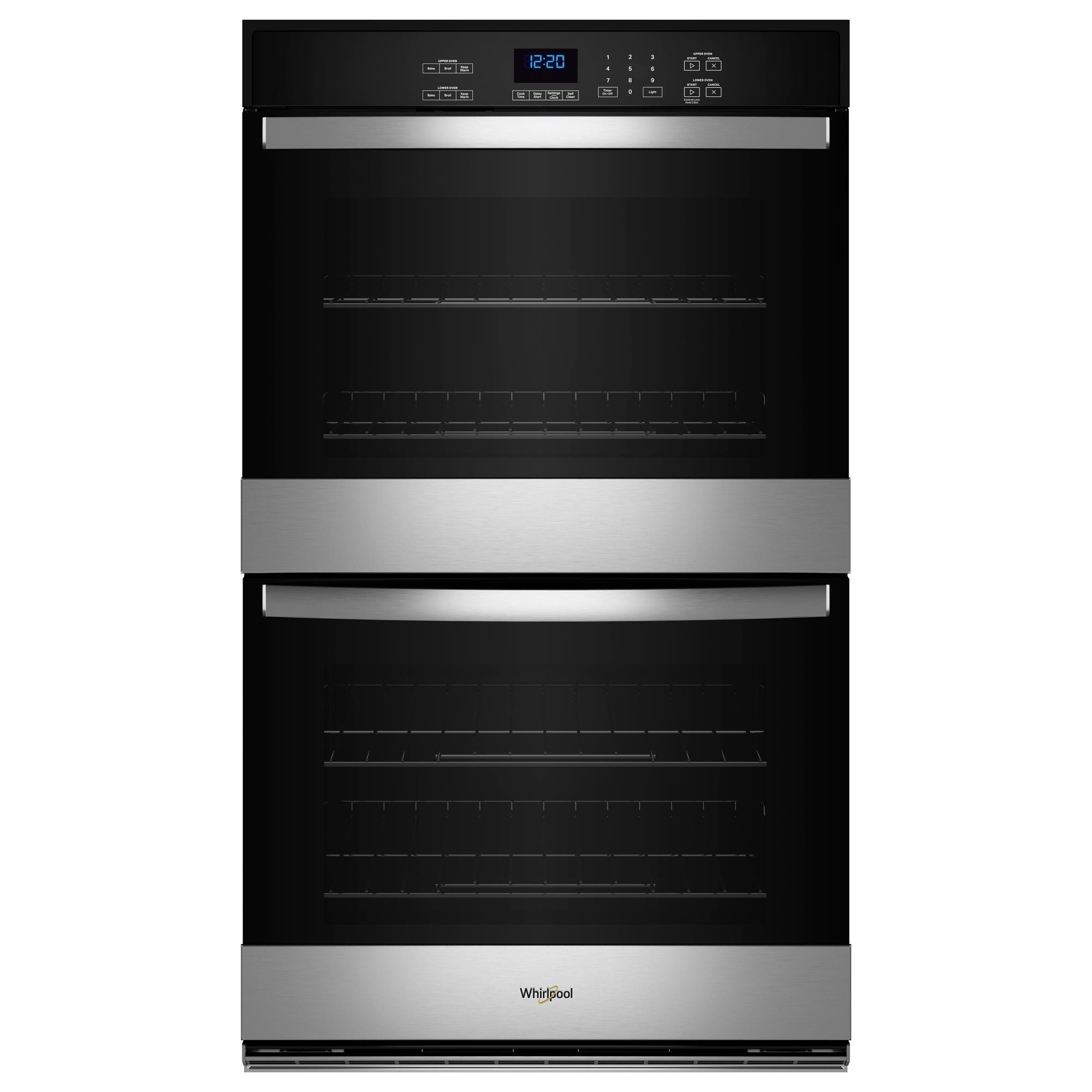 Whirlpool 30" Double SelfCleaning Wall Oven in Stainless Steel Shop NFM