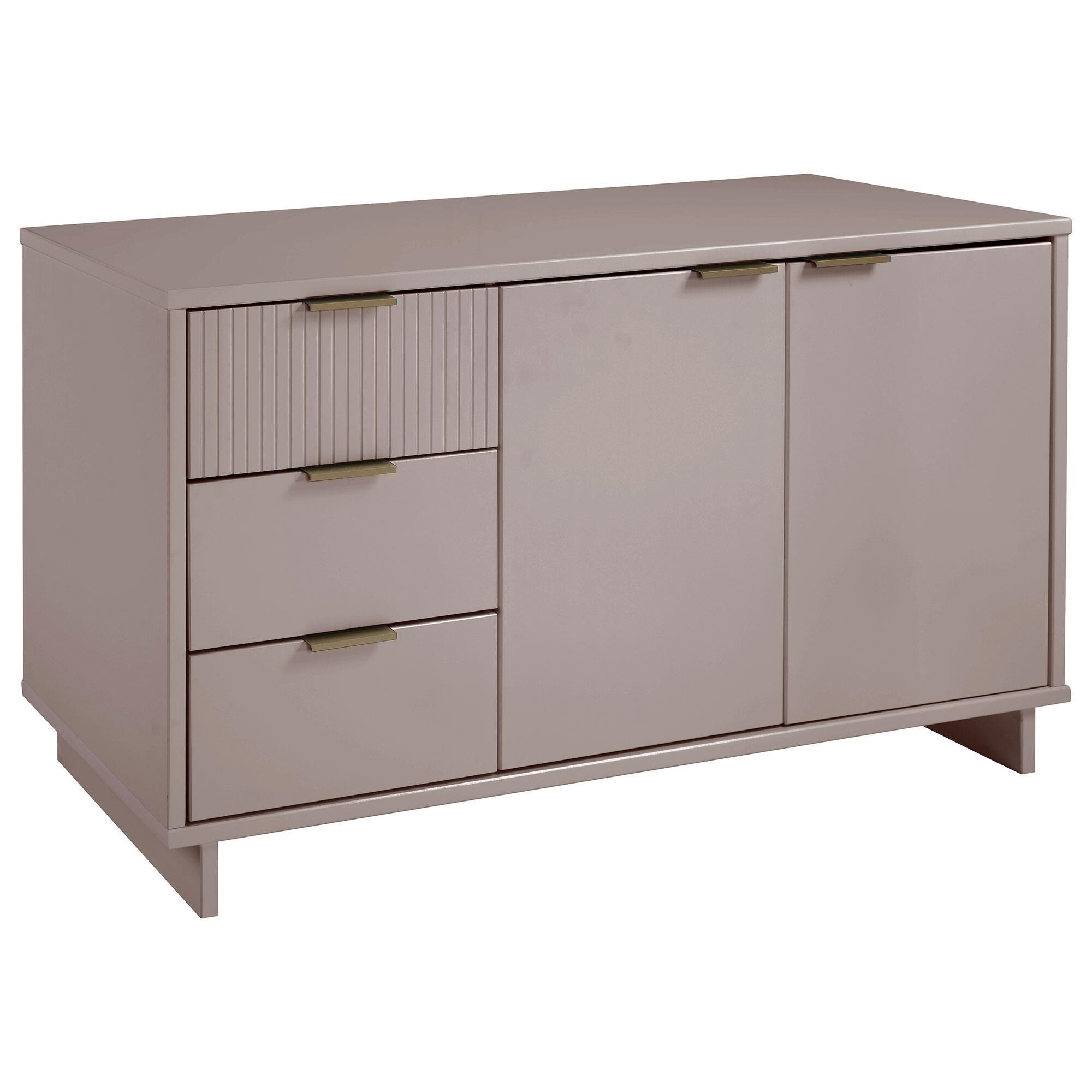Dayton Granville 3Drawer Sideboard in Light Grey NFM