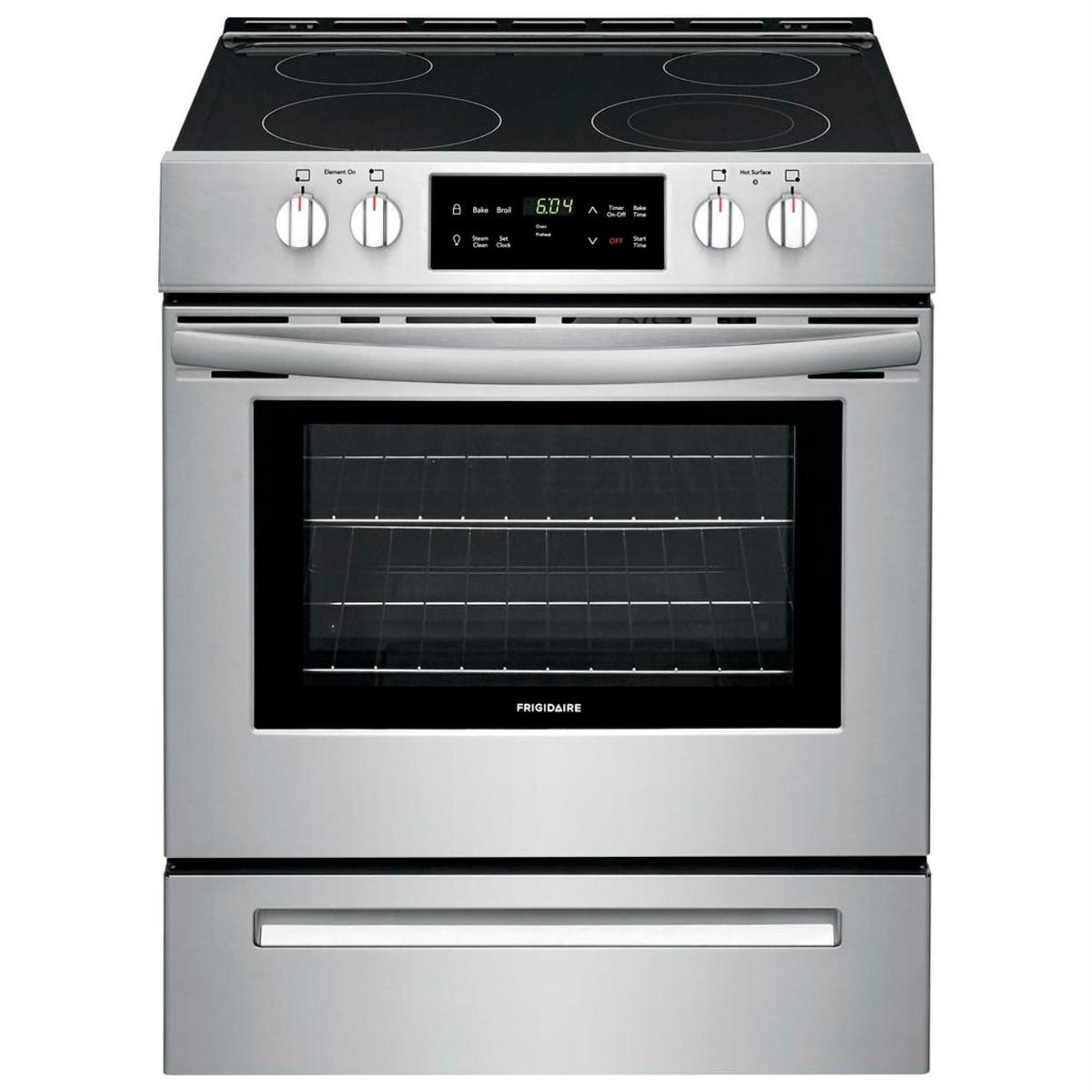 Frigidaire 30'' Front Control Electric Range in Stainless Steel