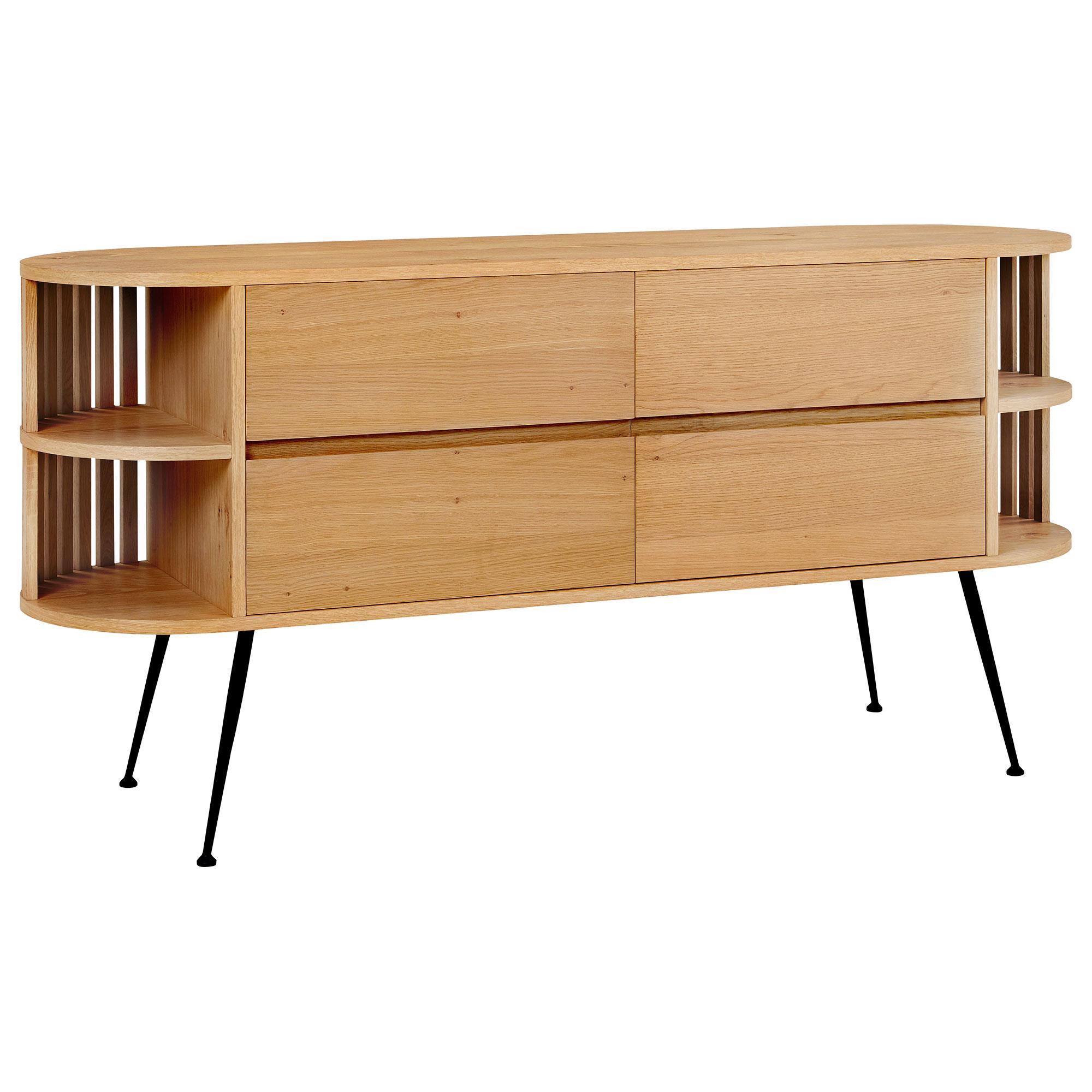 Moe's Home Collection Henrich 2Door Sideboard in White Oil NFM