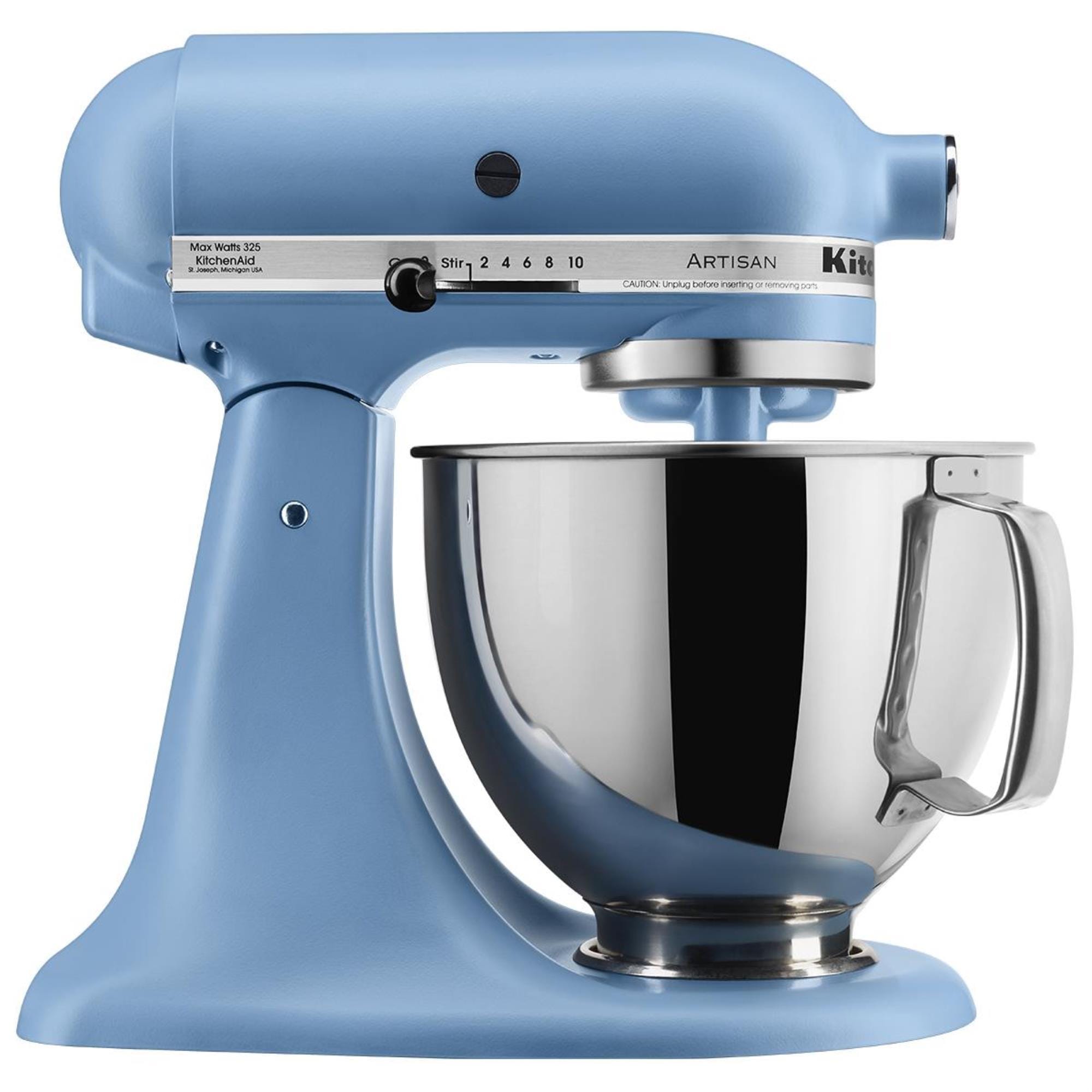 KitchenAid Deluxe 4.5 Quart Tilt-Head Stand Mixer, Cobalt Blue