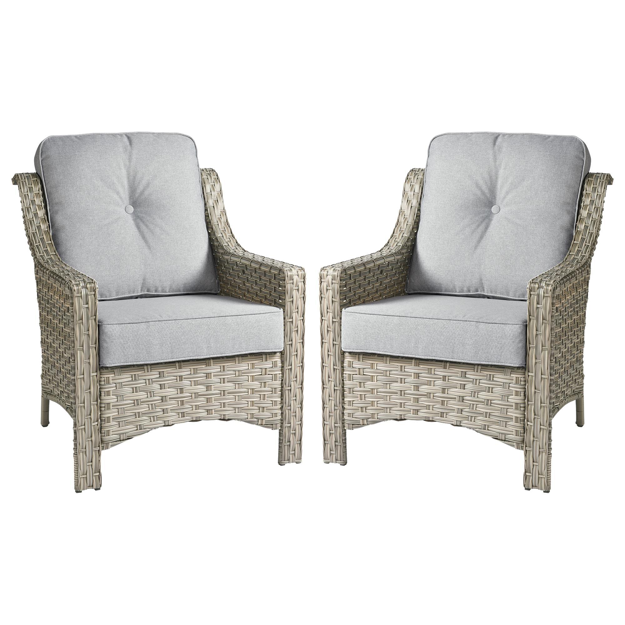 【つばめ】OARKS ARM CHAIR② HOMLUX Outdoor Arm Chair in Coarse Textured Orange (Set of 2)