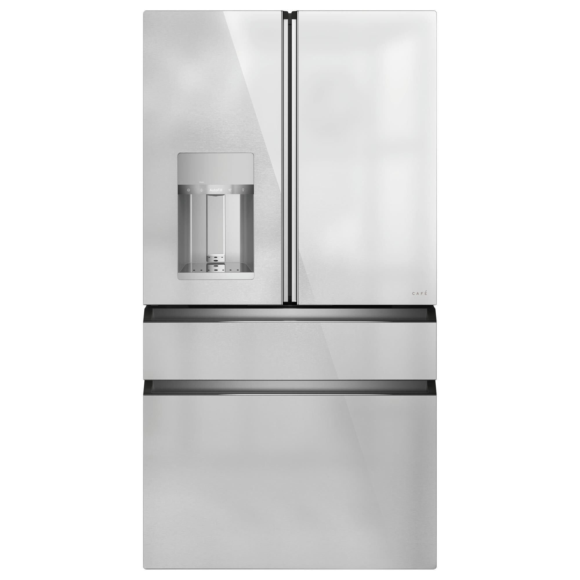 G.E. Cafe 22.3 Cu. Ft. 4Door French Door Refrigerator in Platinum