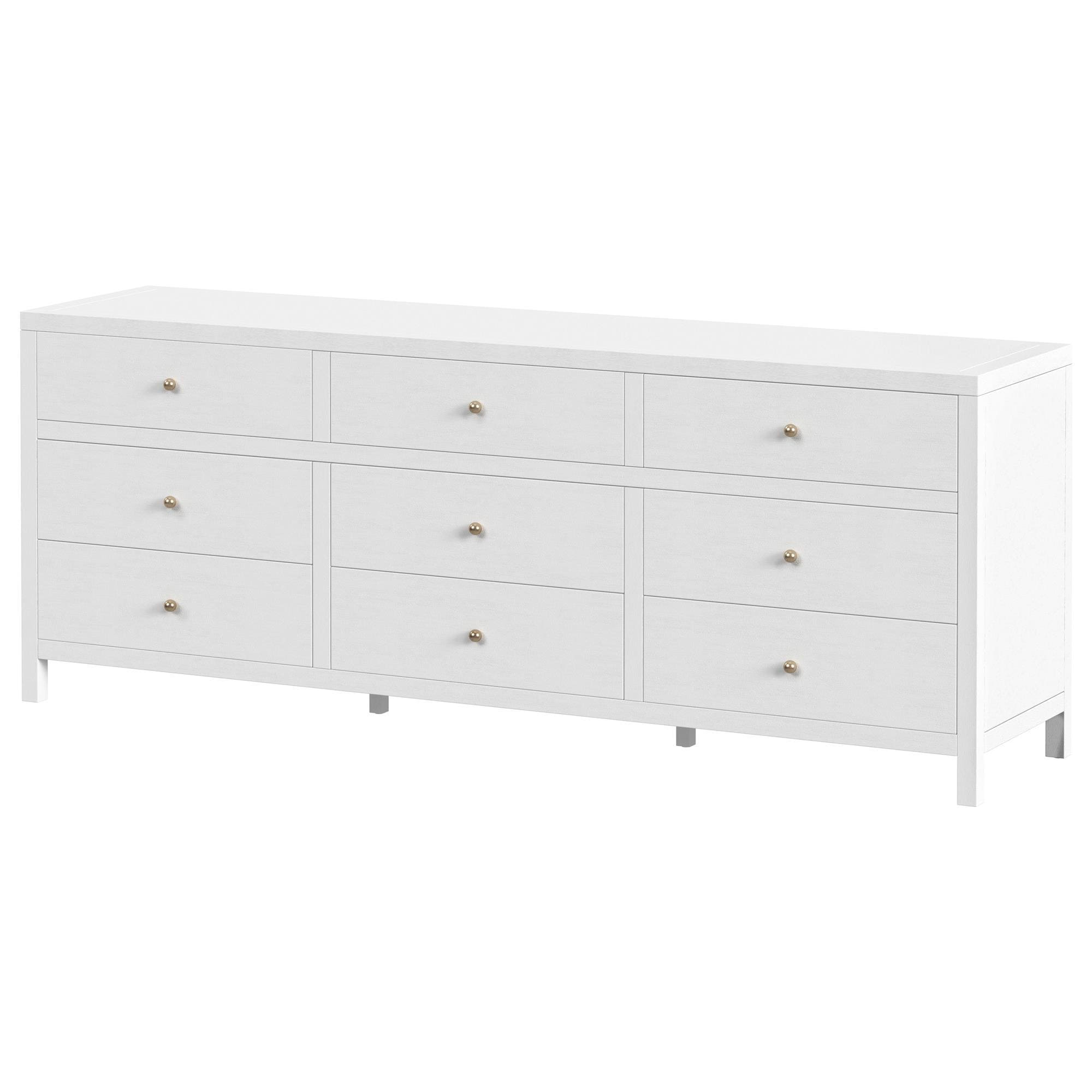 Butler Specialty Company Nora 9-Drawer Dresser in White