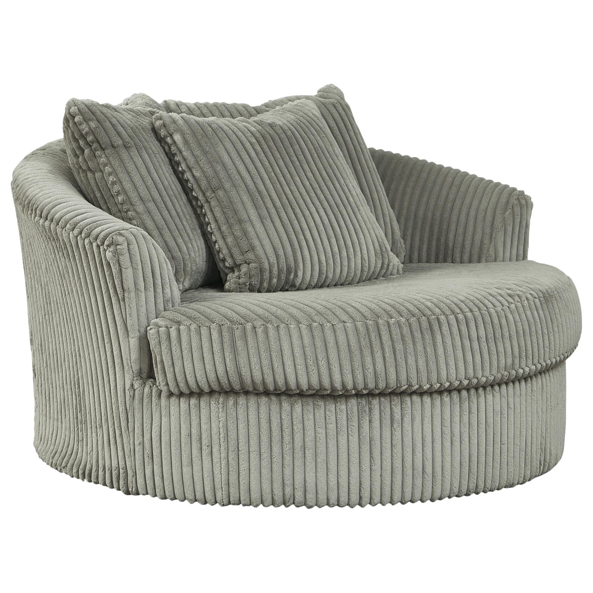 Cuddle chair top with speakers