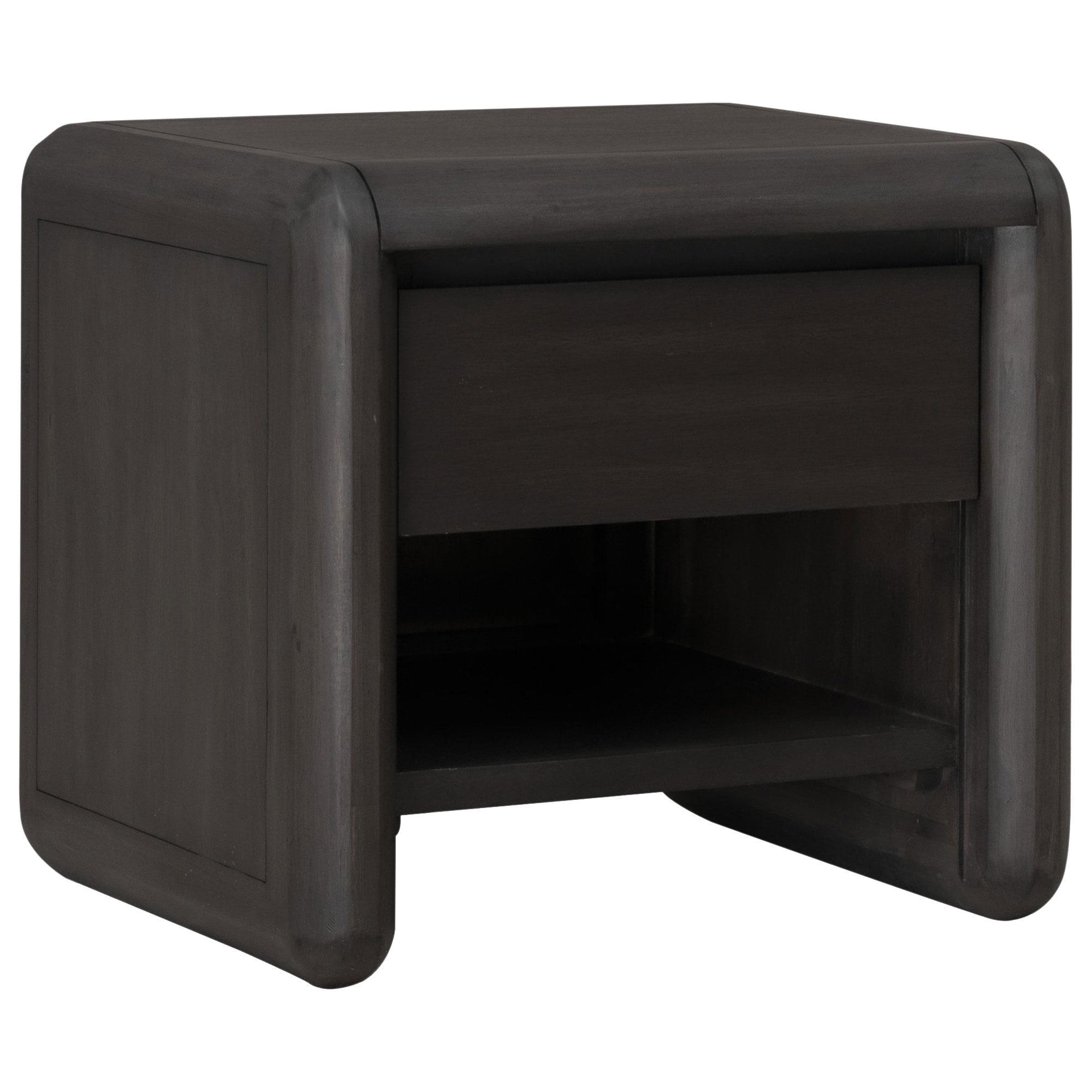 uyu Urban Home Xolani 1-Drawer Nightstand in Jaguar