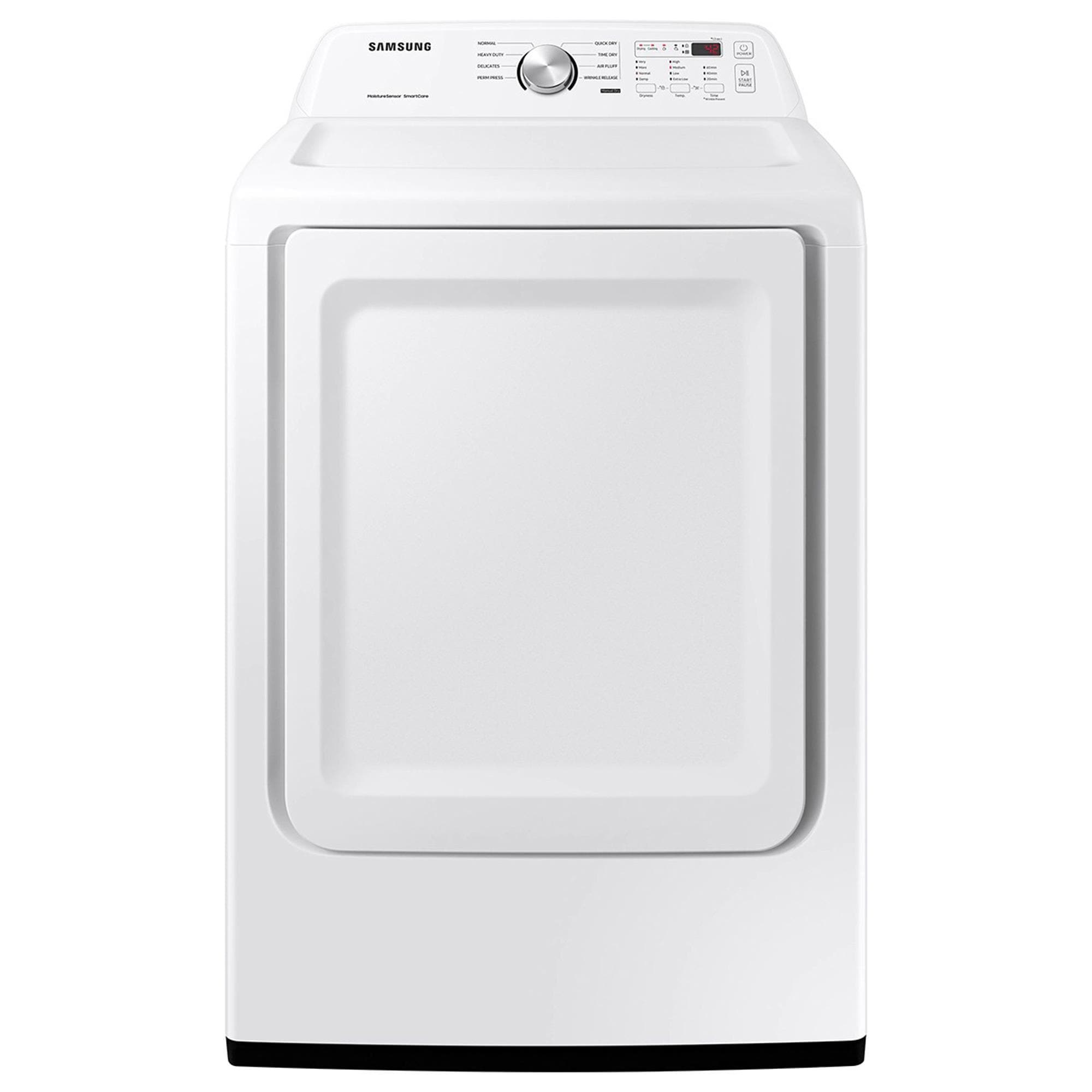 Samsung 7.2 Cu. Ft. Electric Dryer with Sensor Dry in White NFM