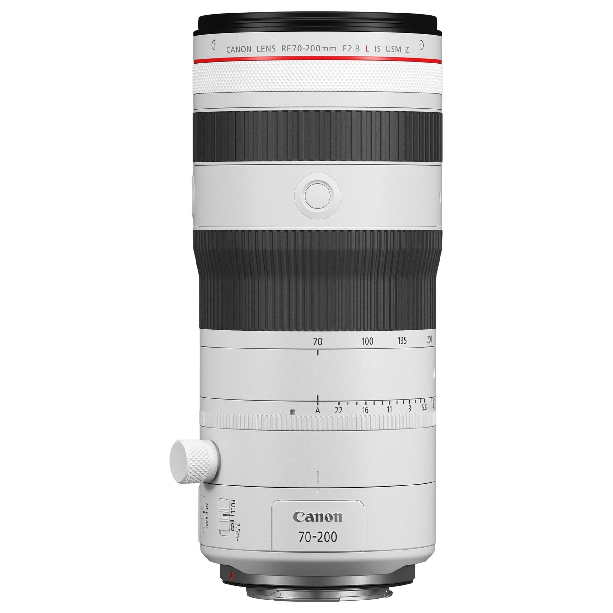 Canon RF70-200mm F2.8 L IS USM Z Lens in White