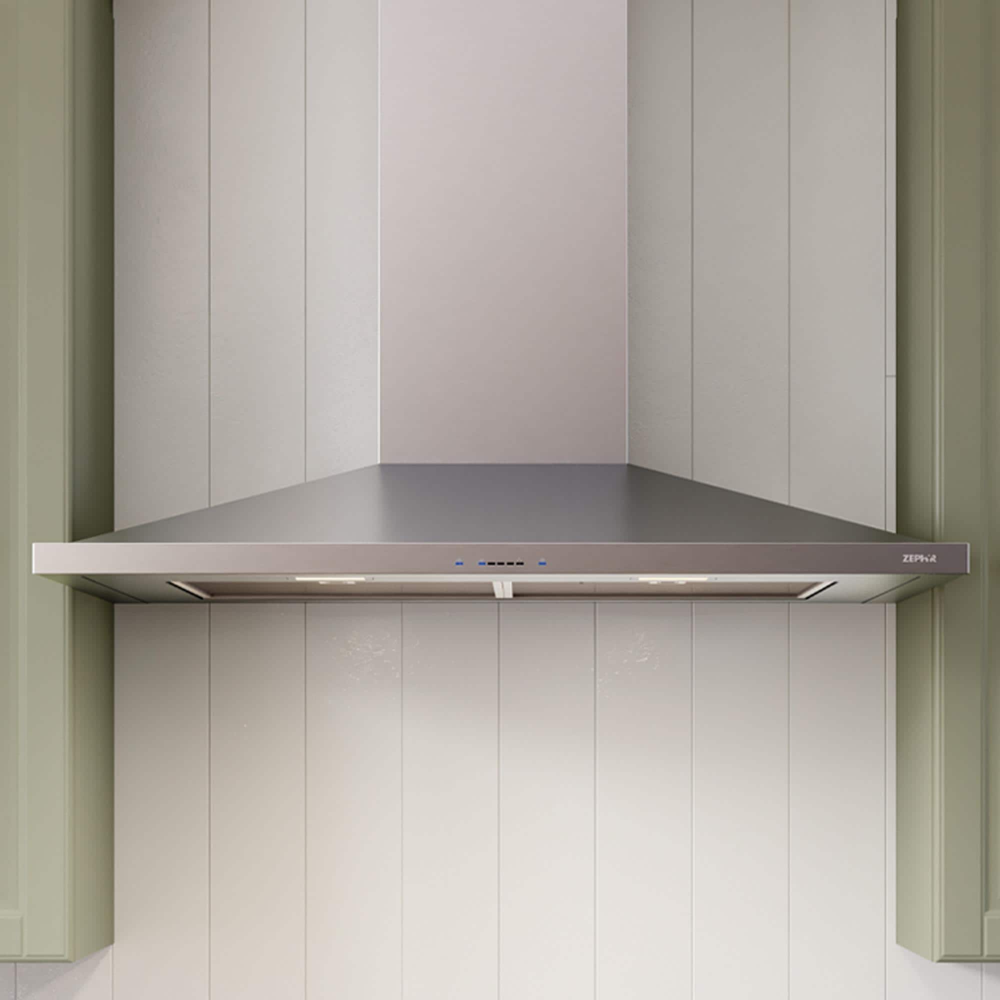 Zephyr Anzio 36" Wall Mount Chimney Range Hood in Stainless Steel NFM