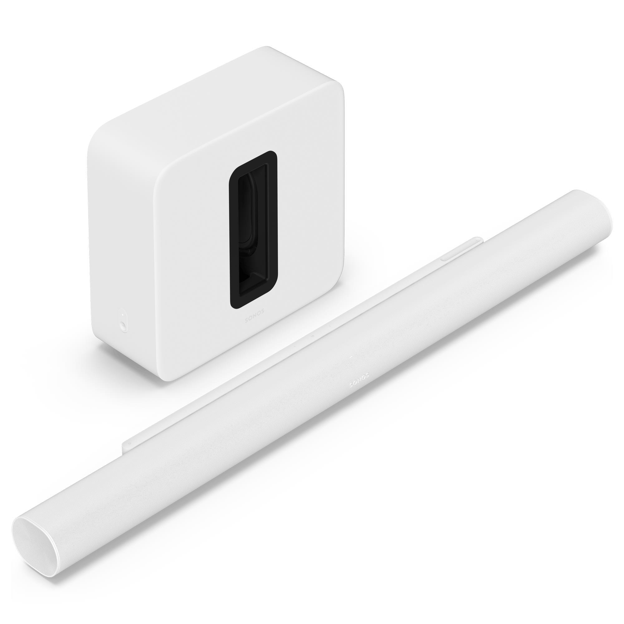 Sonos Premium Entertainment Set with Arc Ultra and Sub 4 in White