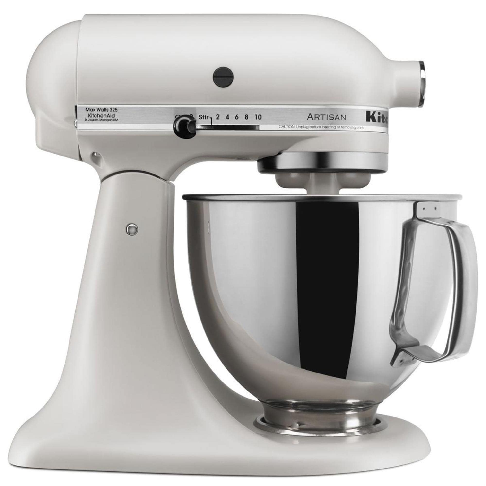 KitchenAid Artisan Series 5 Quart Tilt-Head Stand Mixer Matte Milkshake | Nebraska Furniture Mart