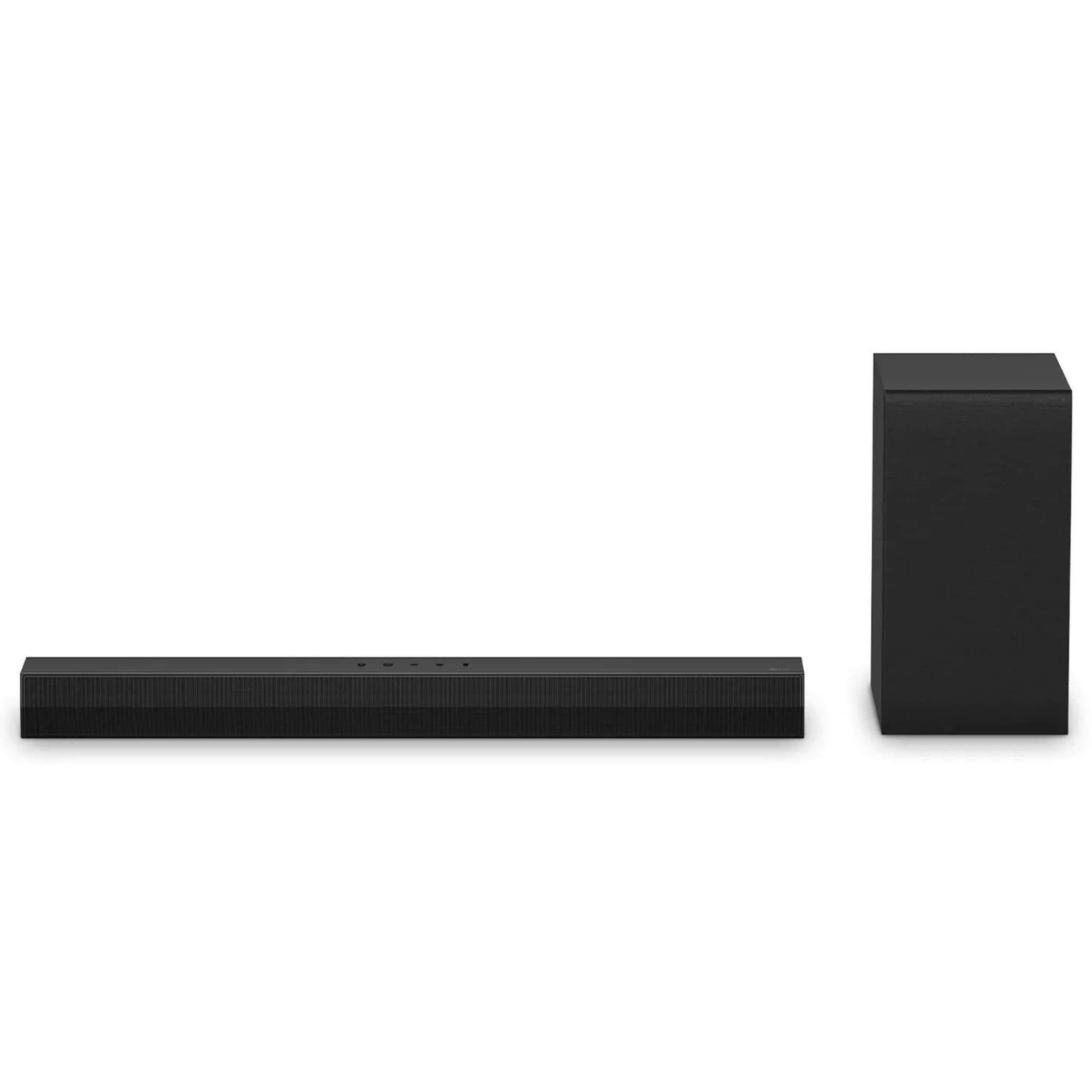 LG 2.1 Ch. Soundbar with Bluetooth Connectivity in Black