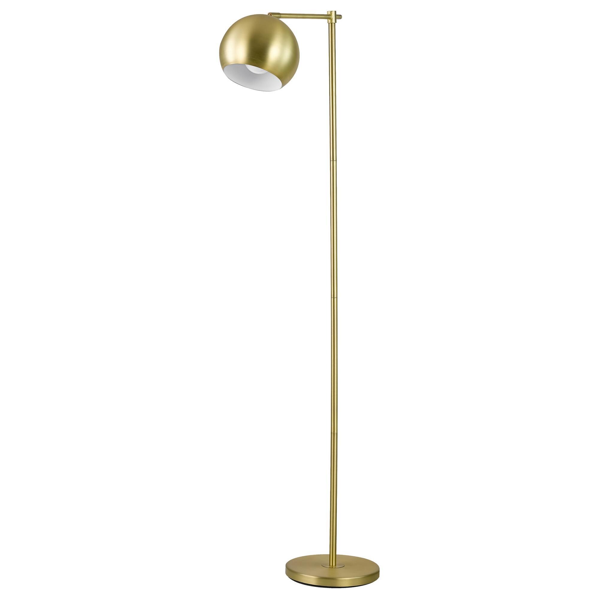 Pacific Landing Linnea Floor Lamp in Shiny Brass NFM