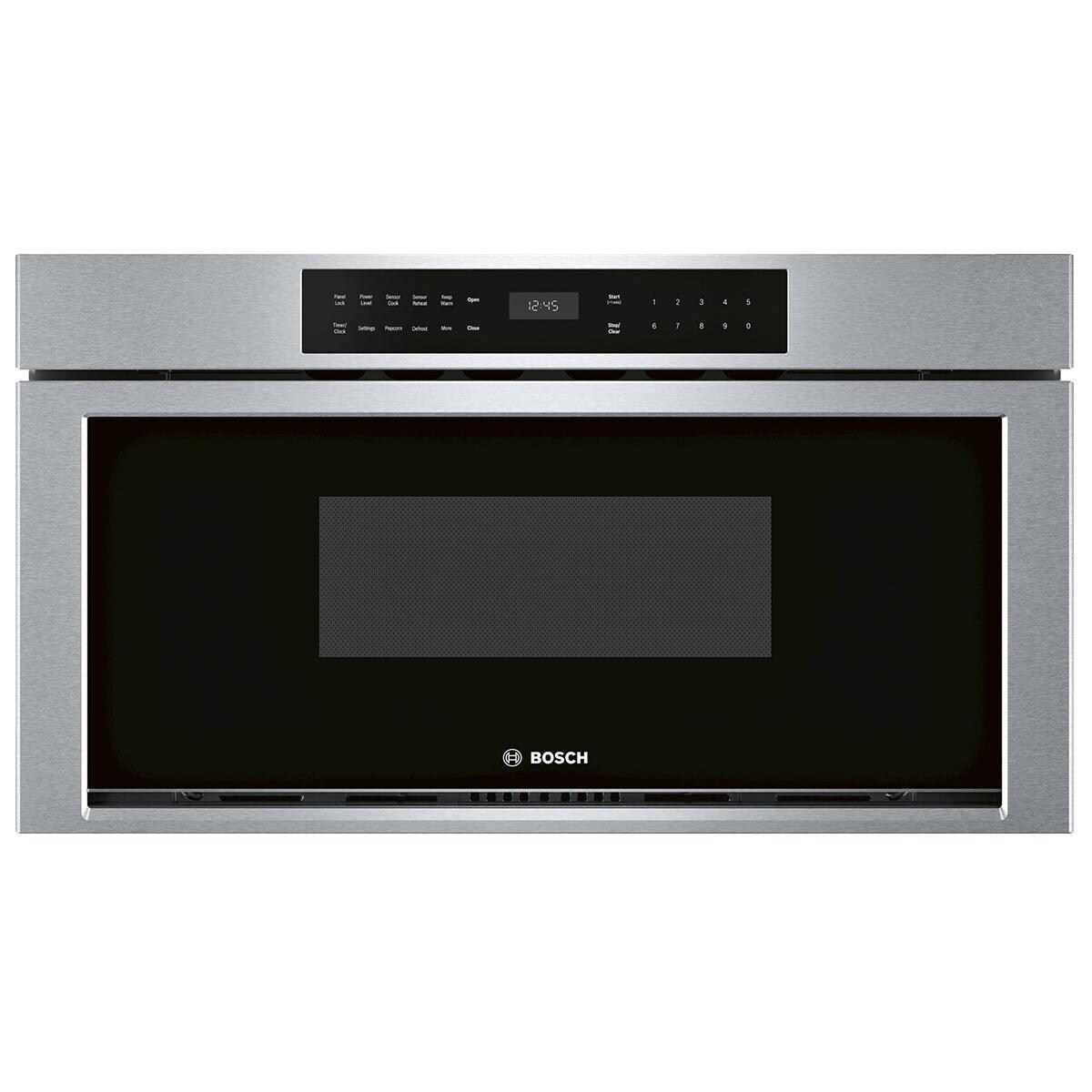 Bosch 800 Series 30 Inch Drawer Microwave in Stainless