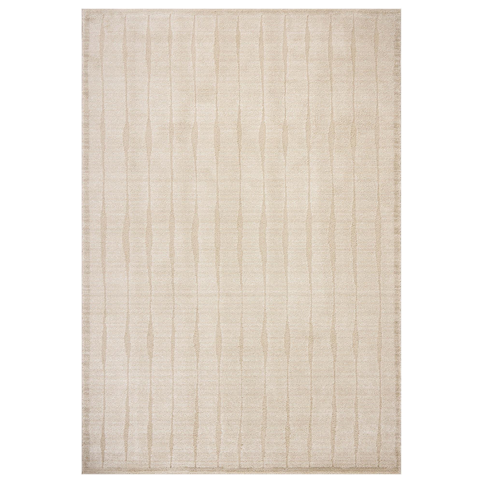 Chris Loves Julia x Loloi Calvin Ivory and Oatmeal 3'6
