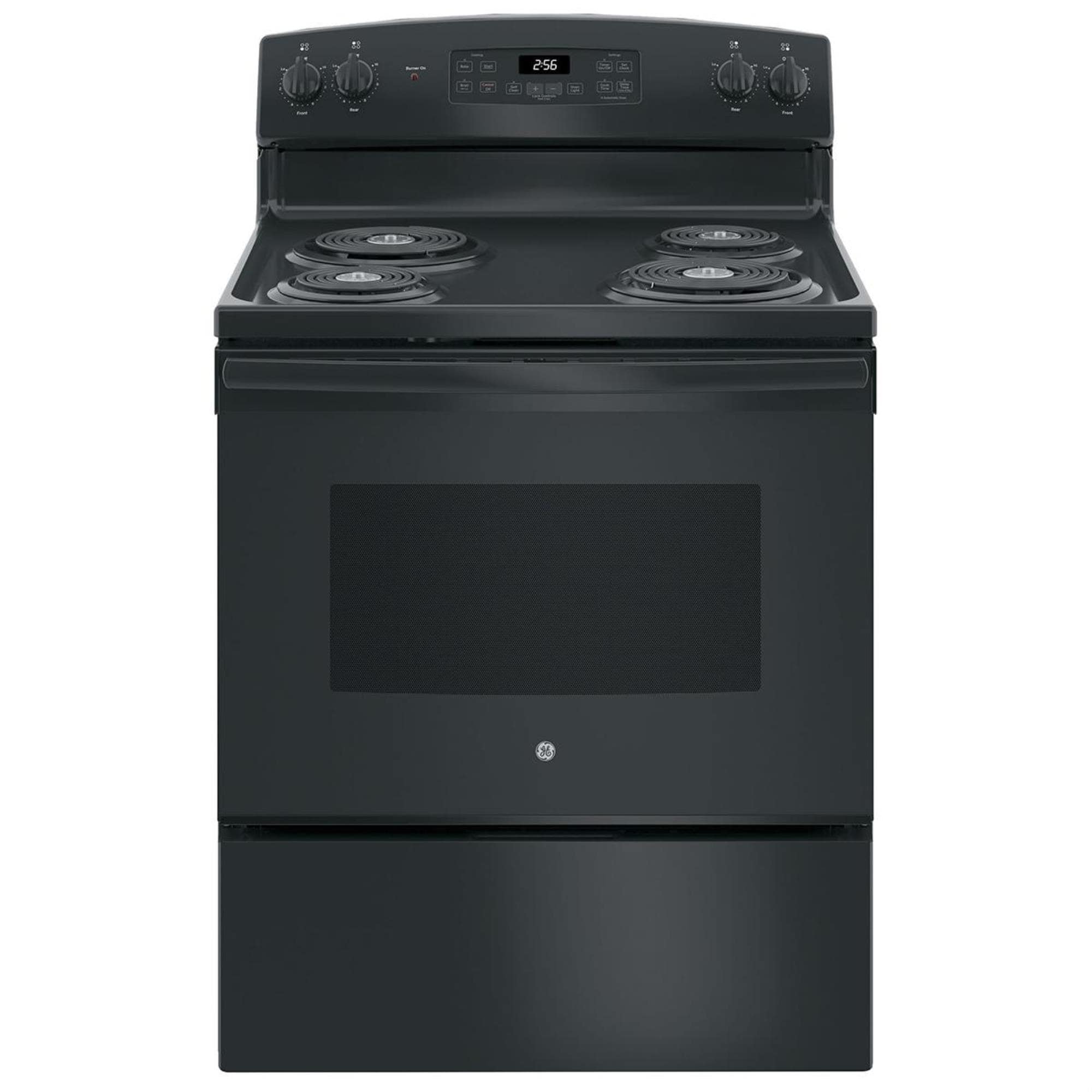 GE Appliances 30" FreeStanding Electric Range in Black NFM