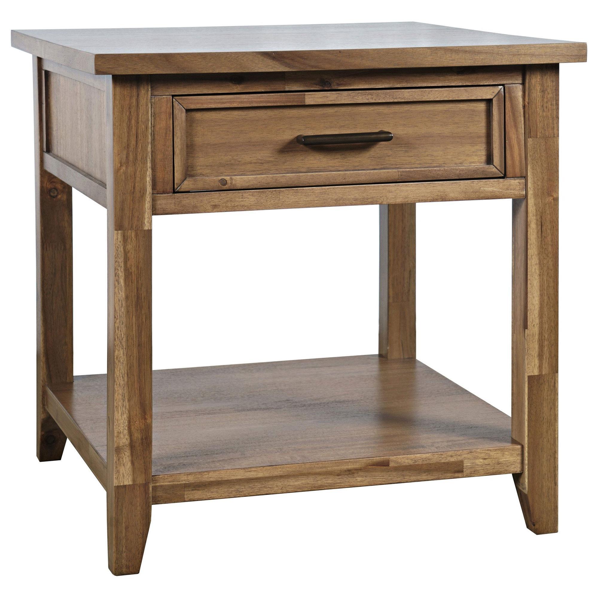 Jofran Claremont End Table in Brown