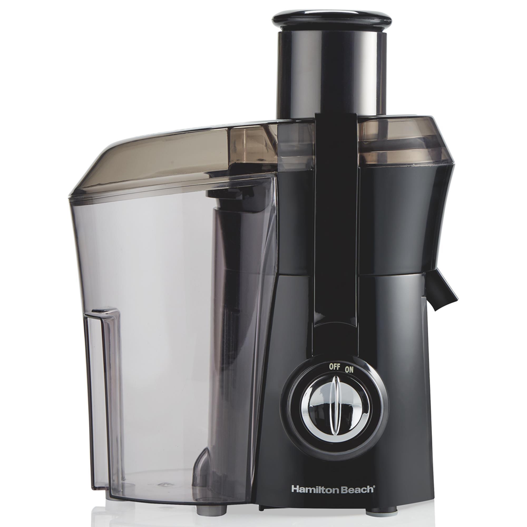 Hamilton Beach®, 67608Z, Extractor de Jugos Big Mouth® Pro Negro con Acero