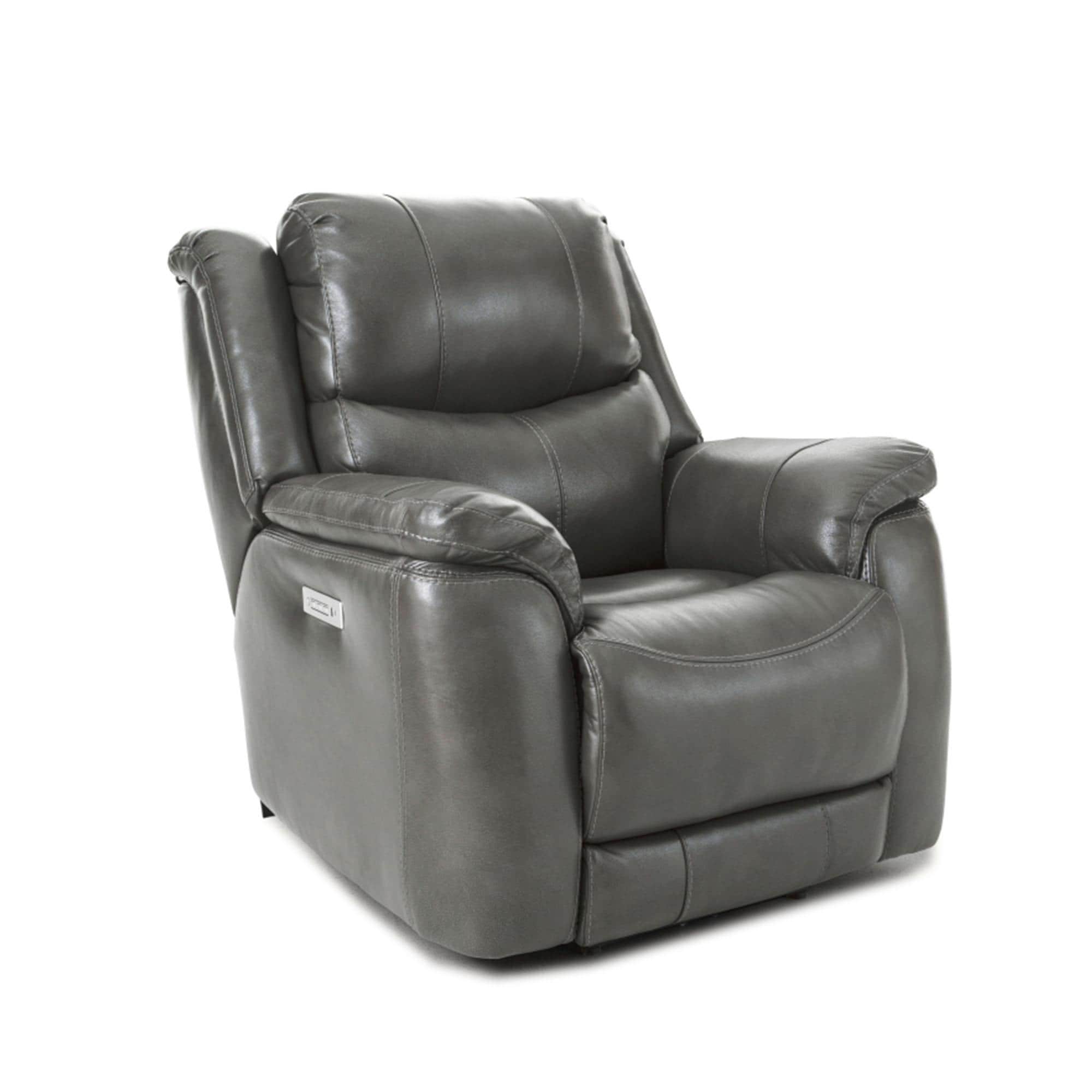 HomeStretch Zero Gravity Leather Power Recliner with Power