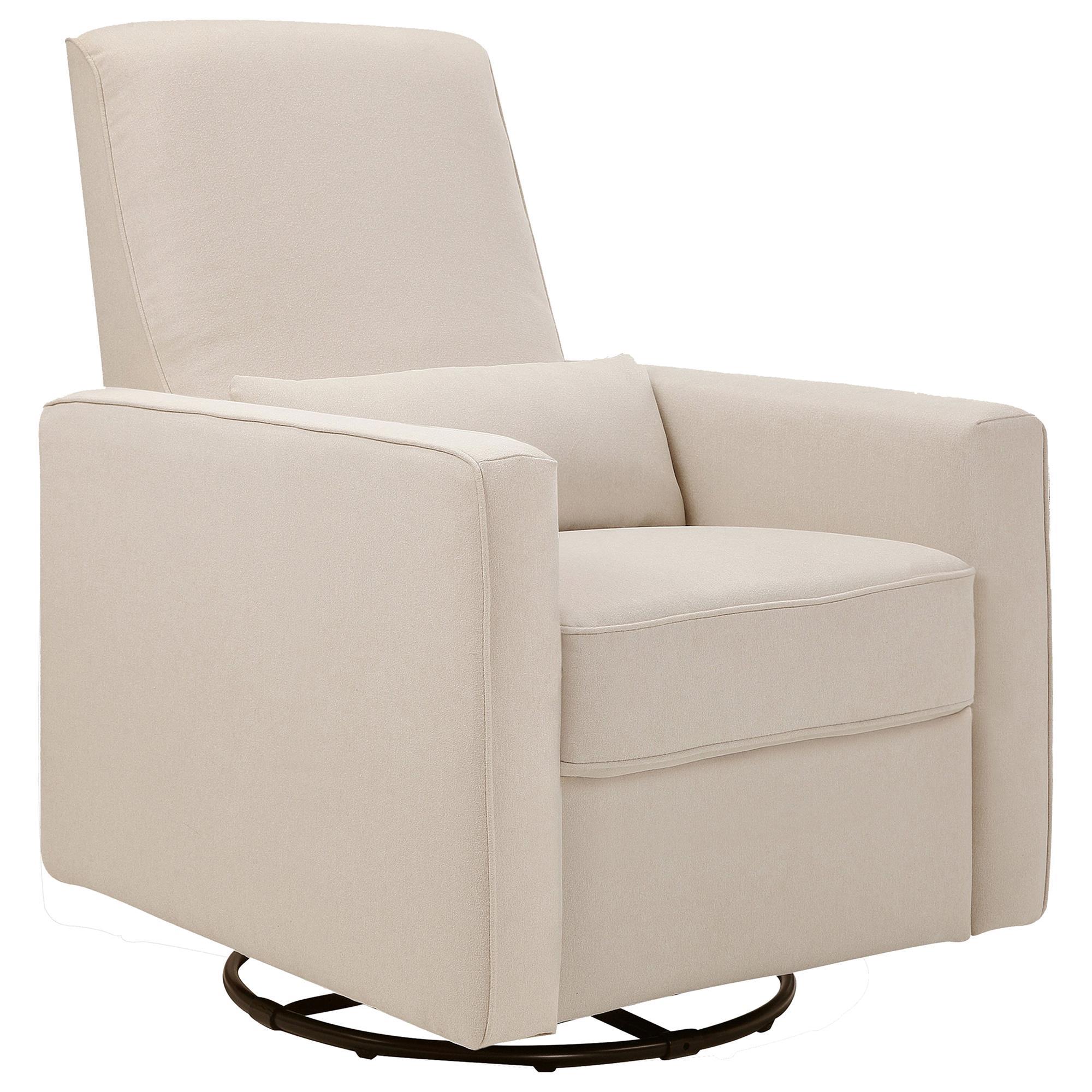 DaVinci Piper Swivel Glider Recliner in Cream NFM